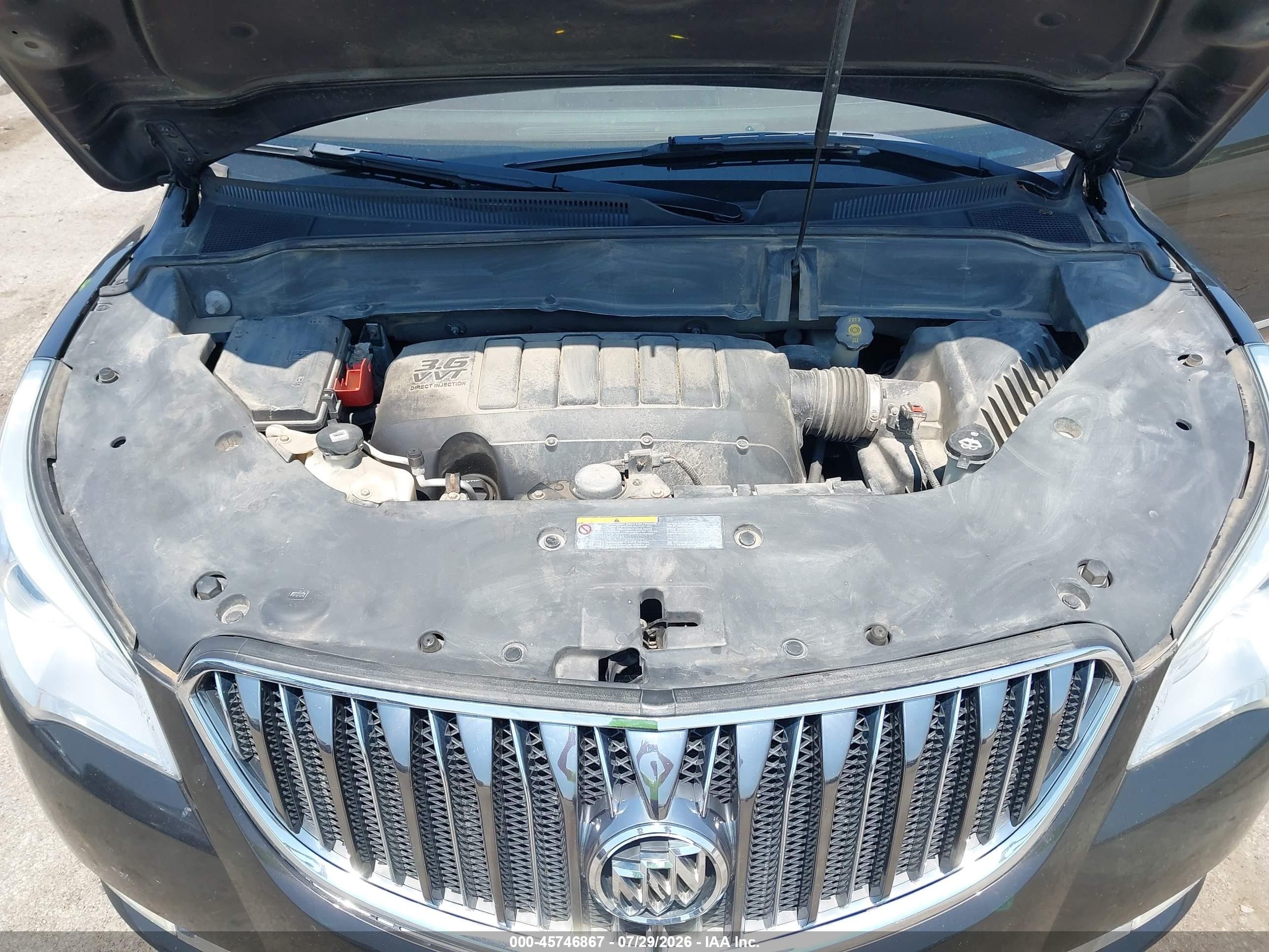 2014 Buick Enclave Leather Коричневый vin: 5GAKRBKD8EJ117211