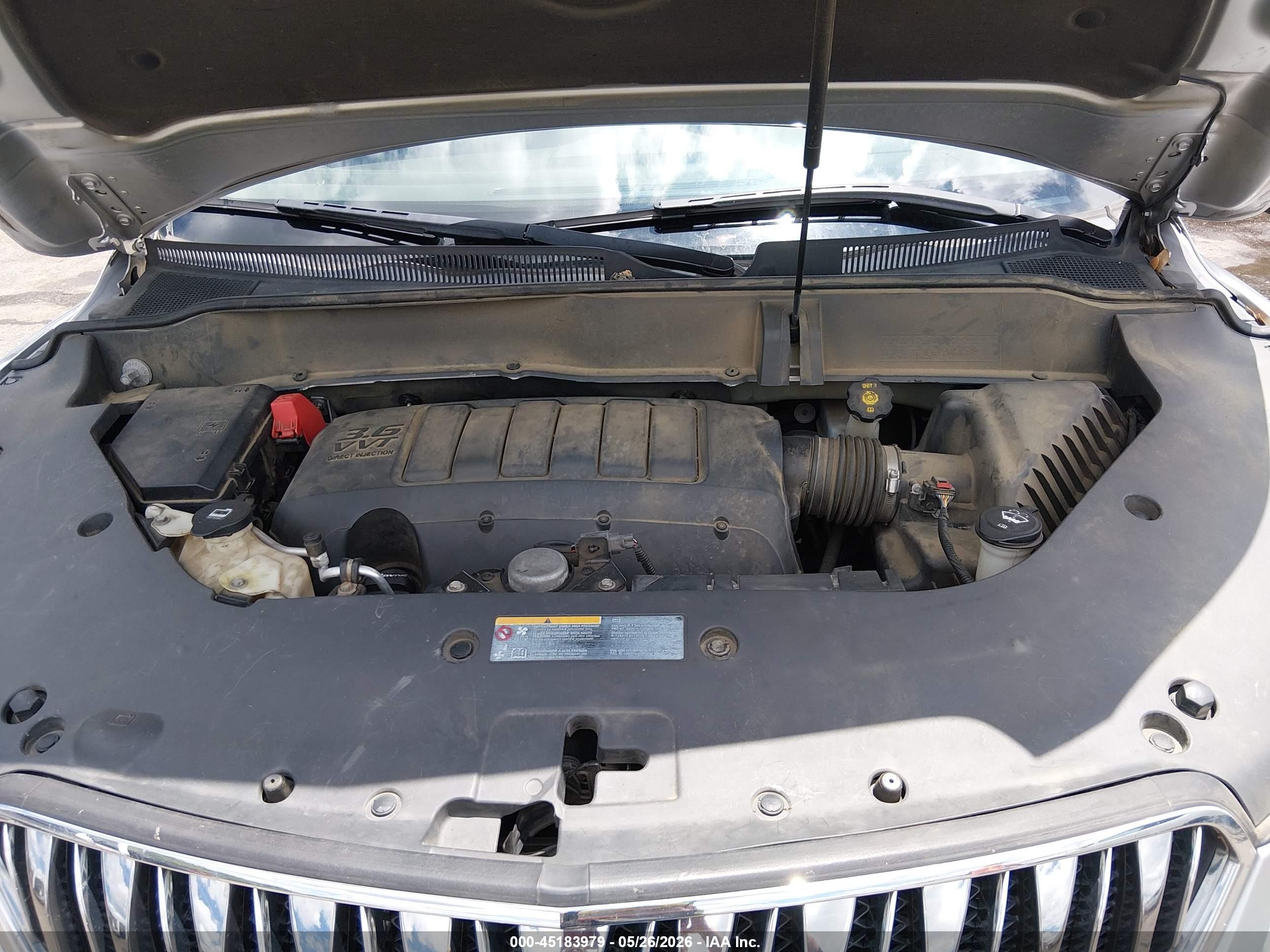 2014 Buick Enclave Leather Silver vin: 5GAKRBKD8EJ117791