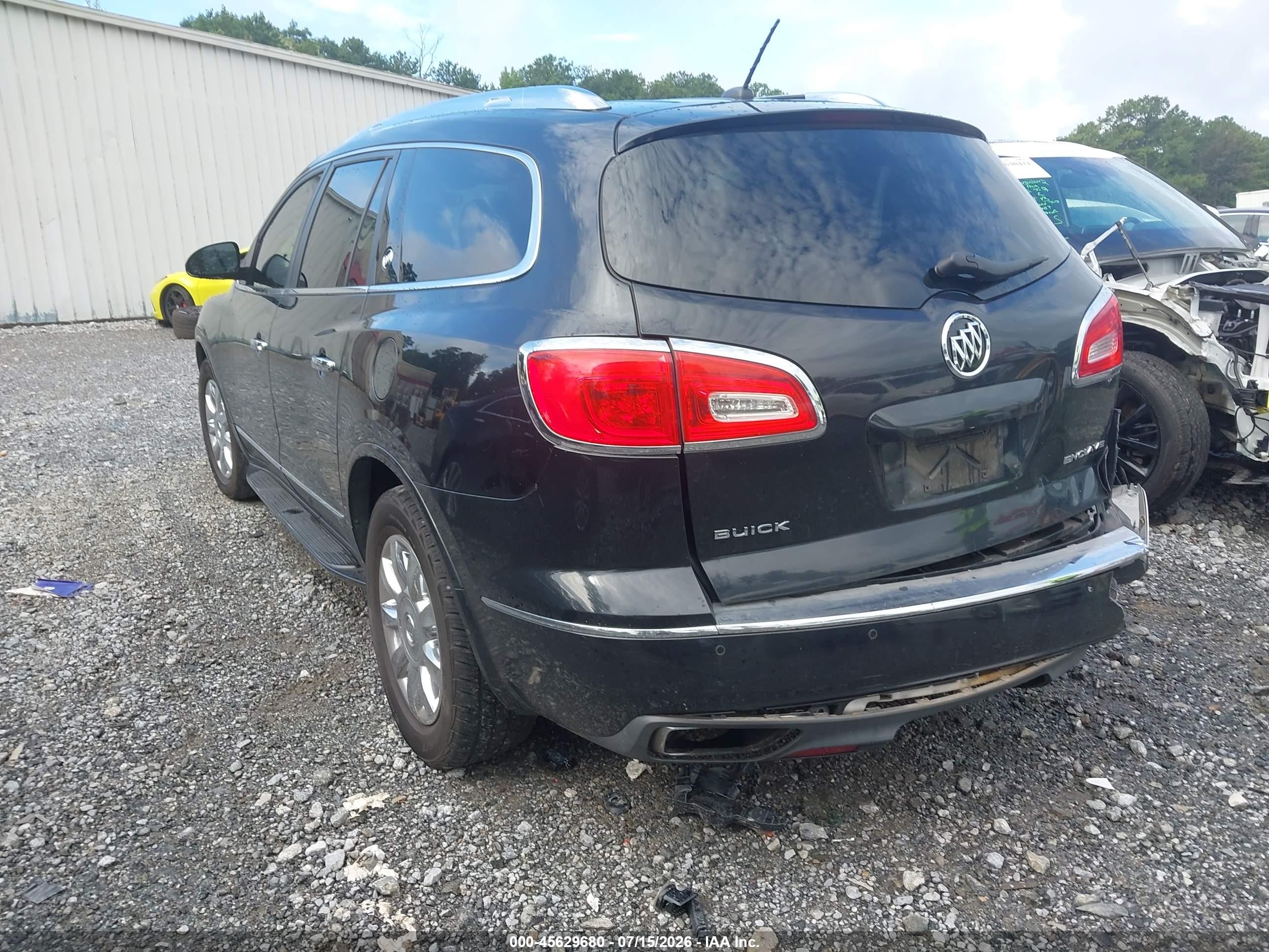 2014 Buick Enclave Leather Black vin: 5GAKRBKD8EJ162567