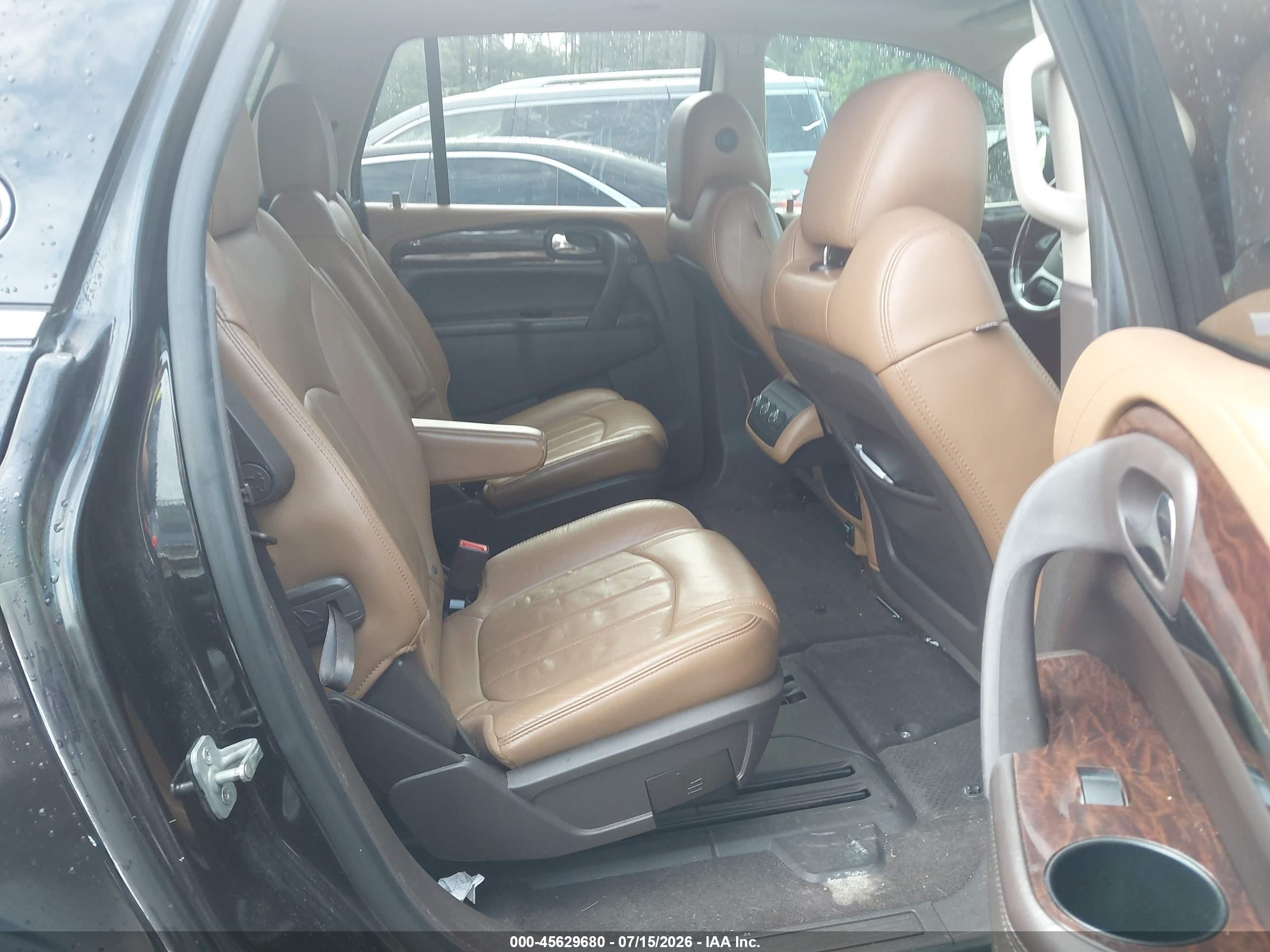 2014 Buick Enclave Leather Black vin: 5GAKRBKD8EJ162567
