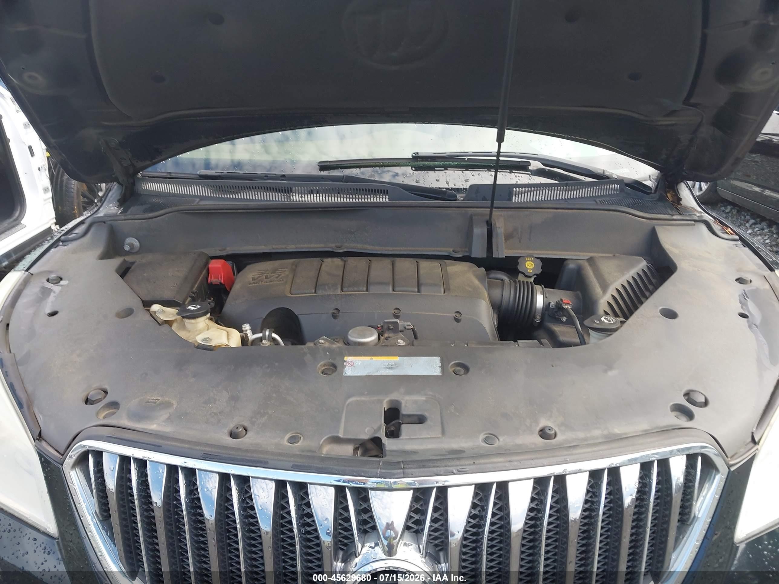 2014 Buick Enclave Leather Black vin: 5GAKRBKD8EJ162567