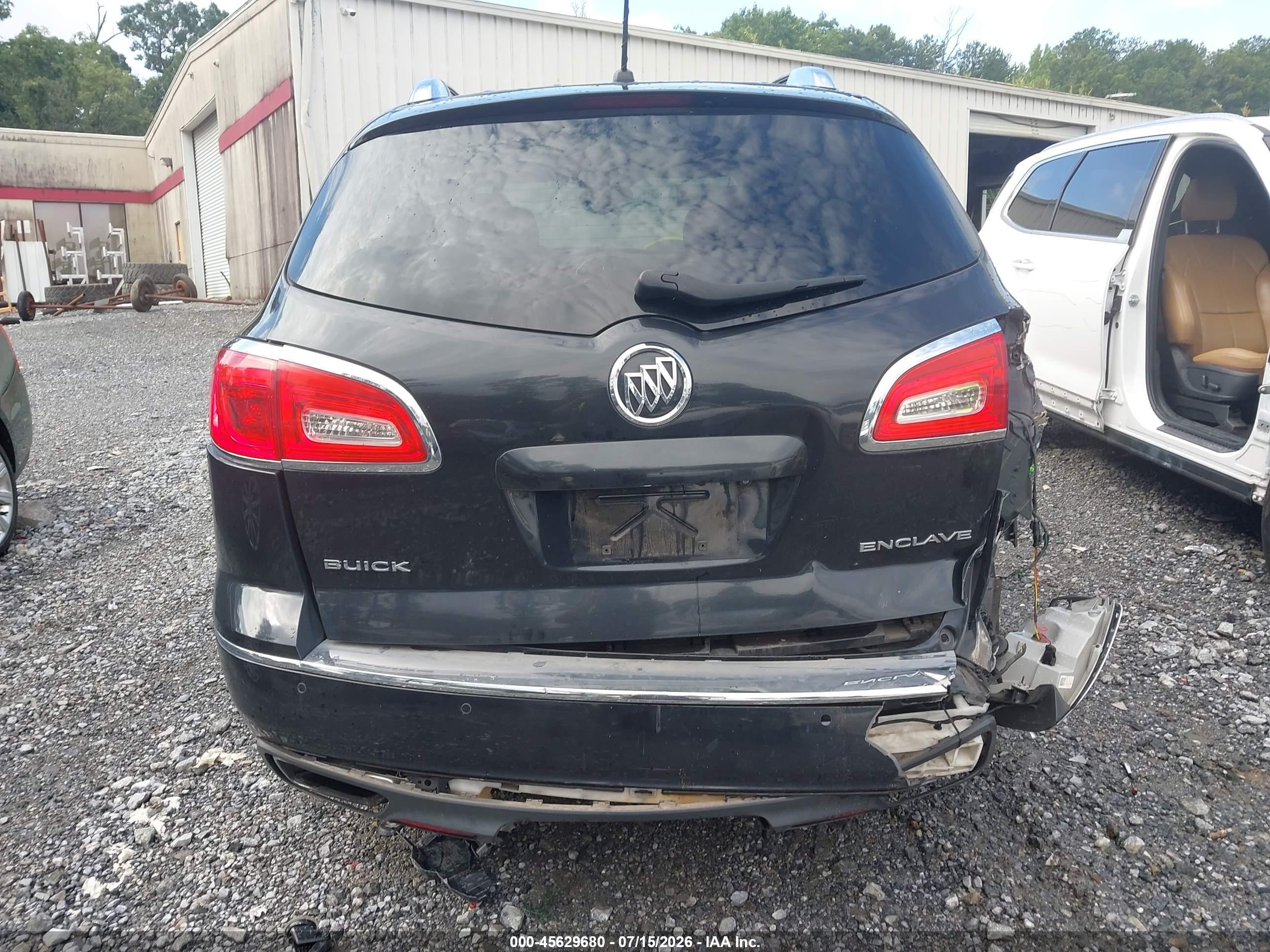 2014 Buick Enclave Leather Black vin: 5GAKRBKD8EJ162567