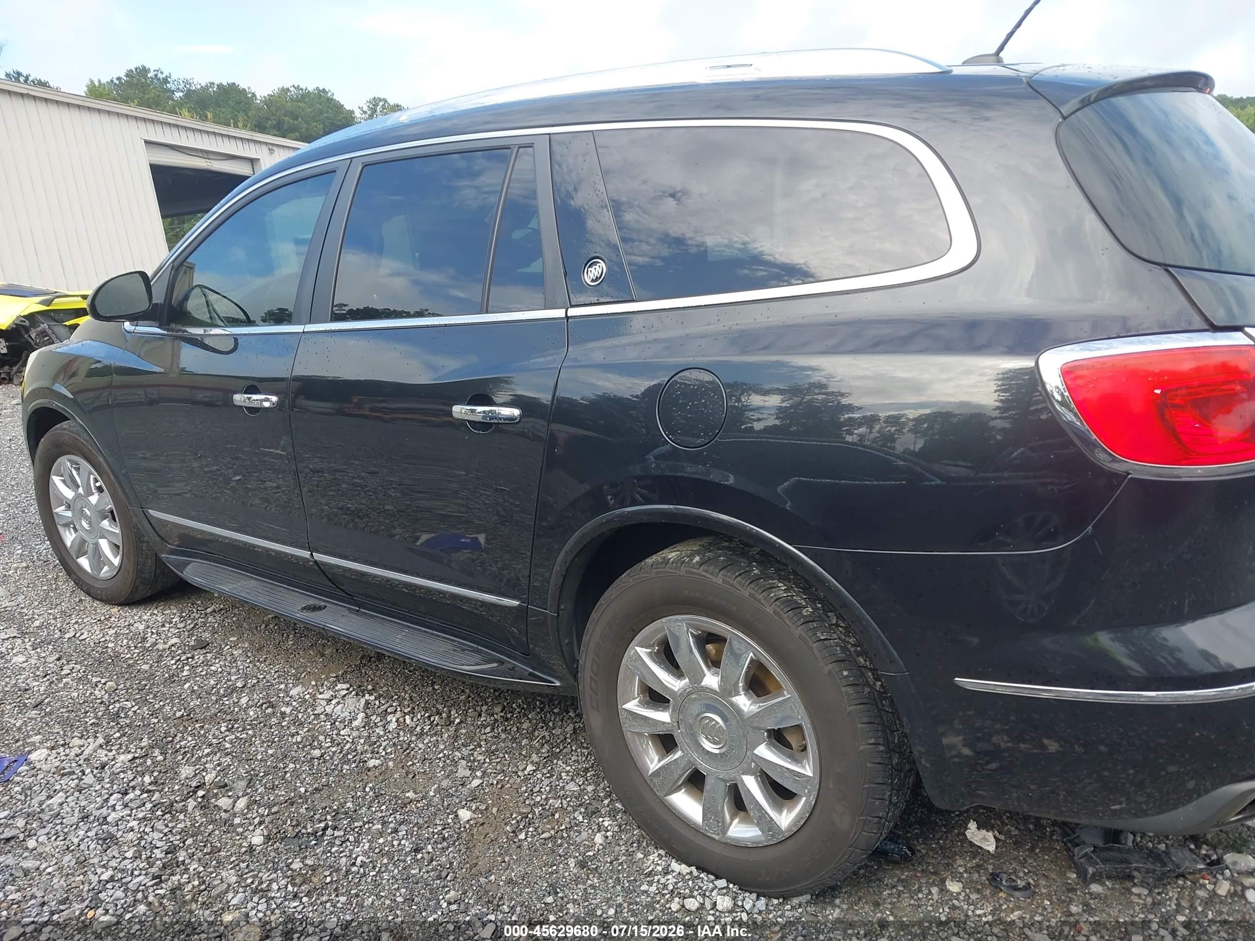 2014 Buick Enclave Leather Black vin: 5GAKRBKD8EJ162567