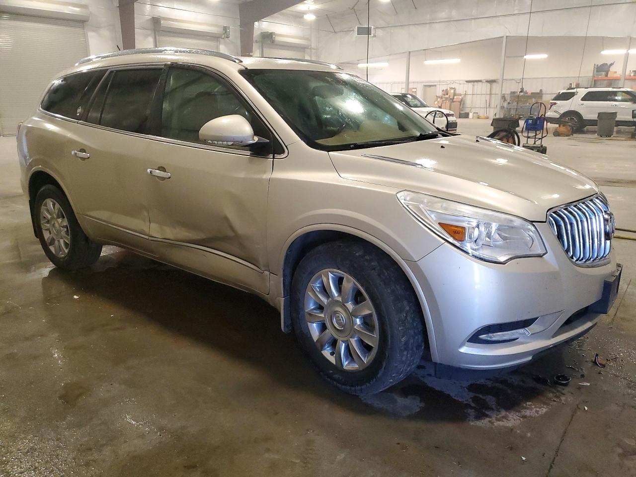 2014 Buick Enclave Cream vin: 5GAKRBKD8EJ192684