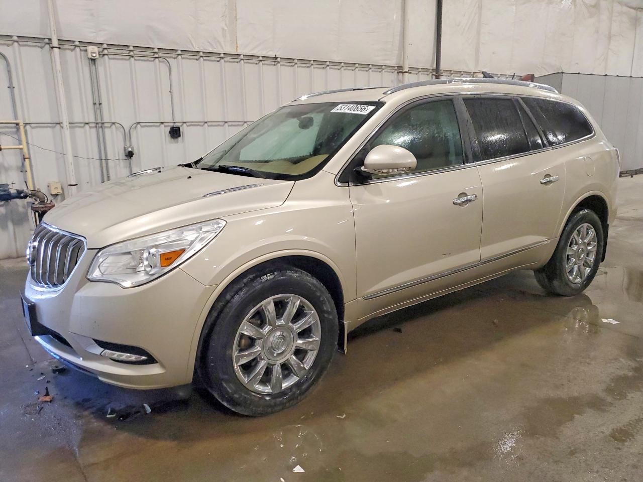 2014 Buick Enclave Кремовый vin: 5GAKRBKD8EJ192684