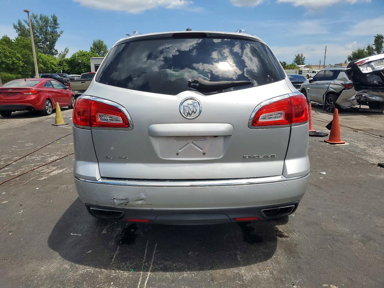 2014 Buick Enclave Серебряный vin: 5GAKRBKD8EJ256982