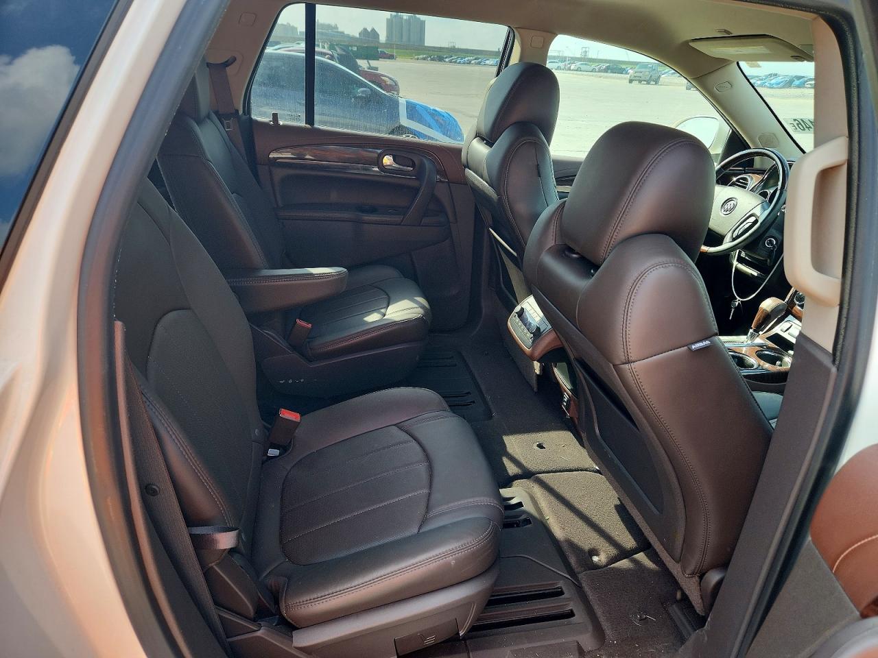 2014 Buick Enclave Белый vin: 5GAKRBKD8EJ295751