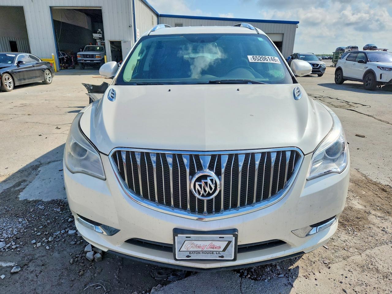 2014 Buick Enclave Белый vin: 5GAKRBKD8EJ295751