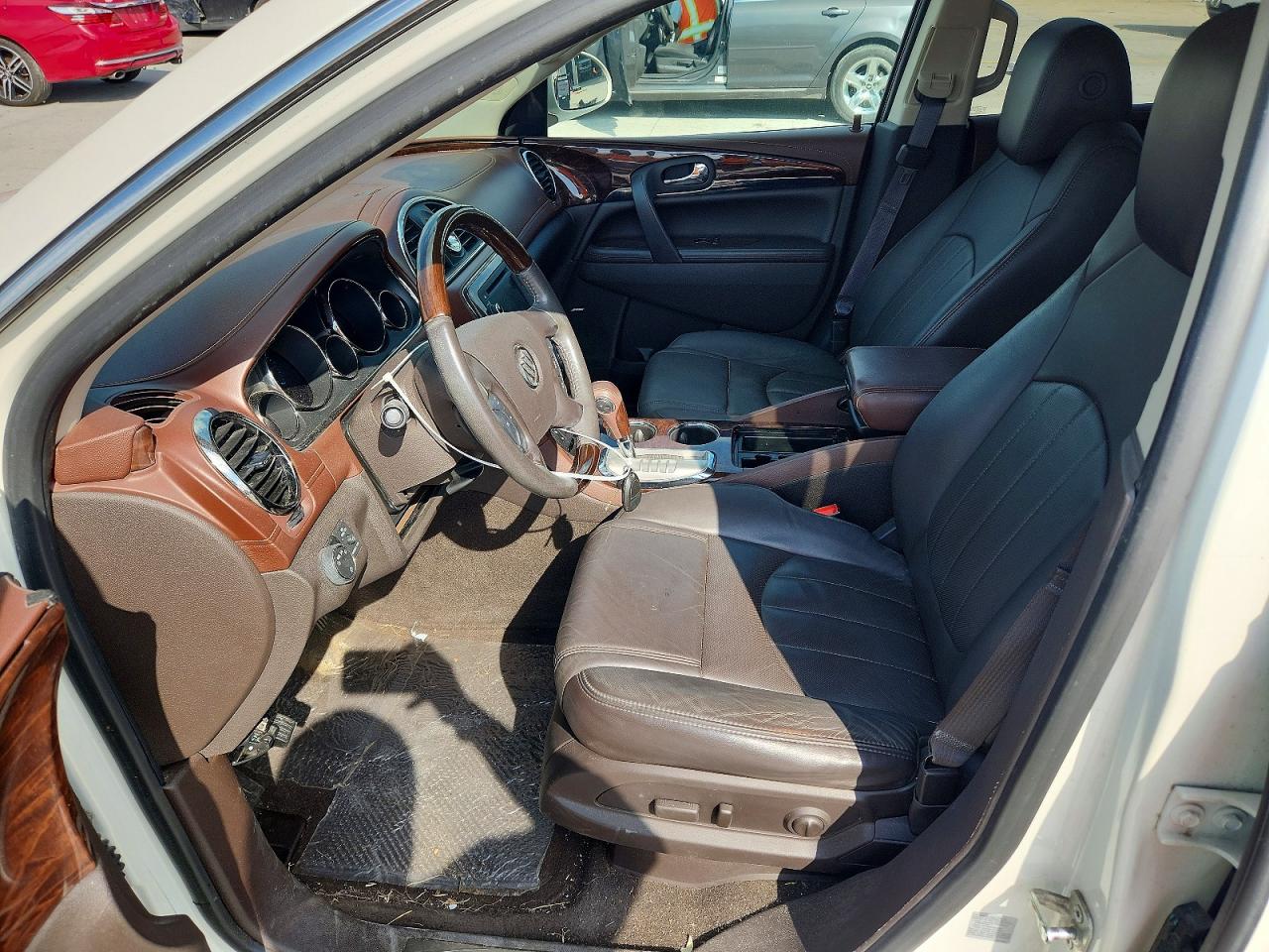 2014 Buick Enclave Белый vin: 5GAKRBKD8EJ295751