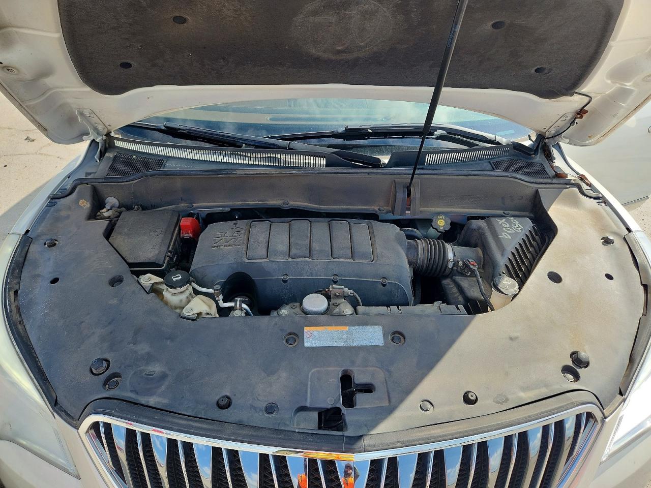 2014 Buick Enclave Белый vin: 5GAKRBKD8EJ295751