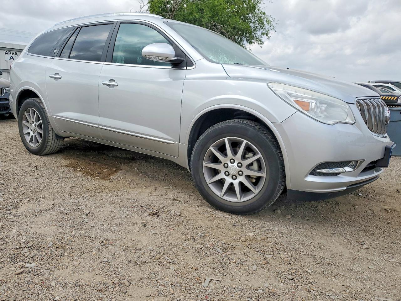 2014 Buick Enclave Silver vin: 5GAKRBKD8EJ301001