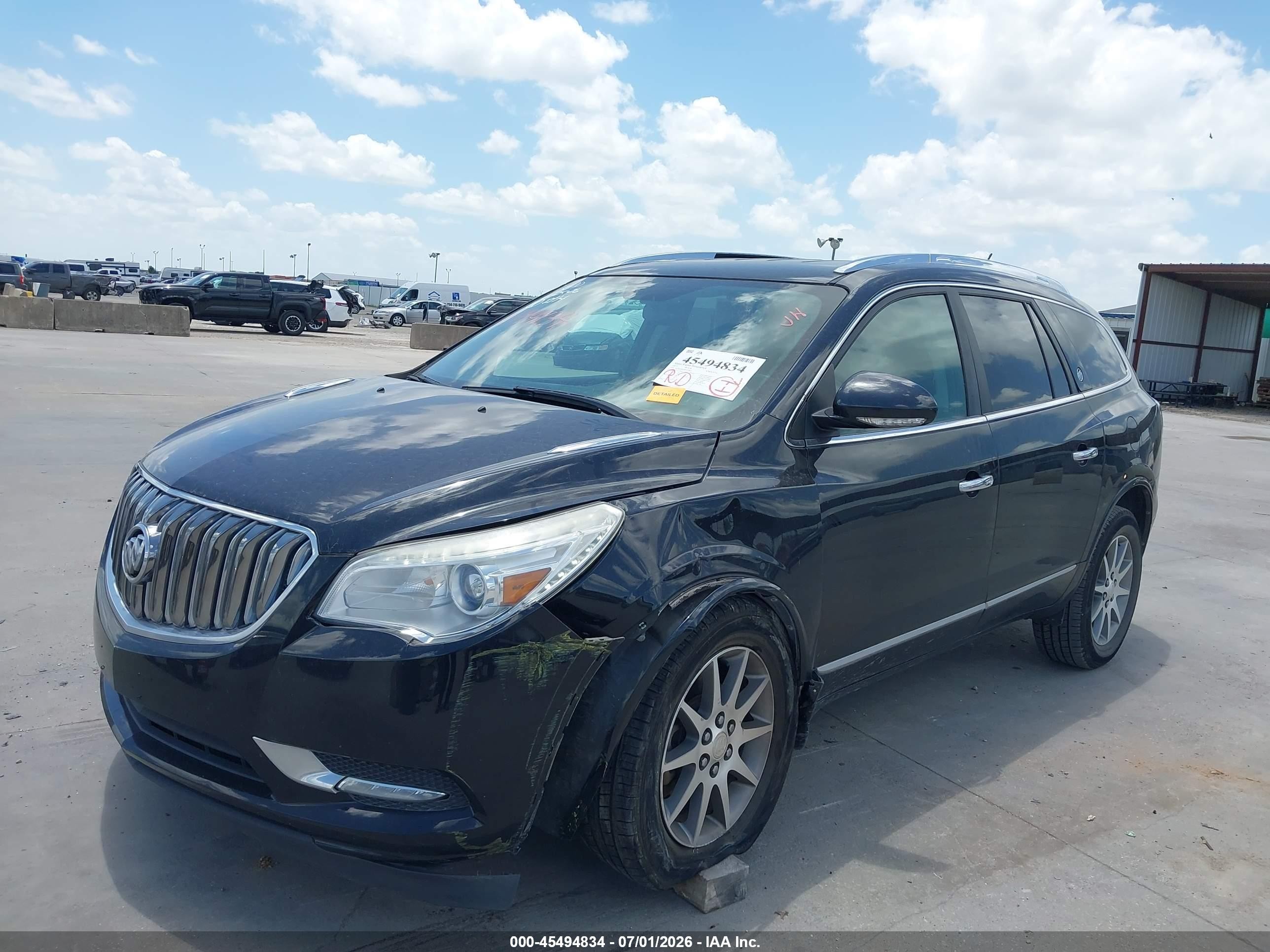 2015 Buick Enclave Leather Black vin: 5GAKRBKD8FJ118621