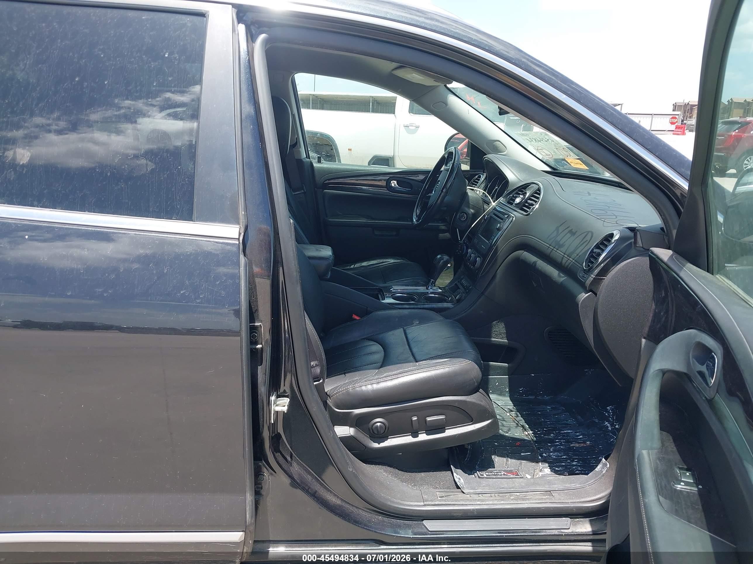 2015 Buick Enclave Leather Black vin: 5GAKRBKD8FJ118621