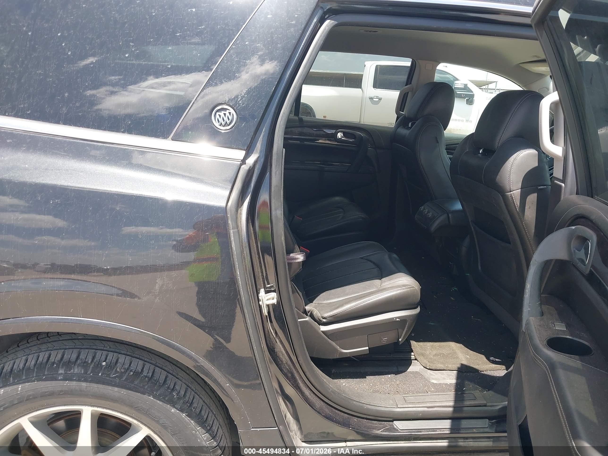 2015 Buick Enclave Leather Black vin: 5GAKRBKD8FJ118621