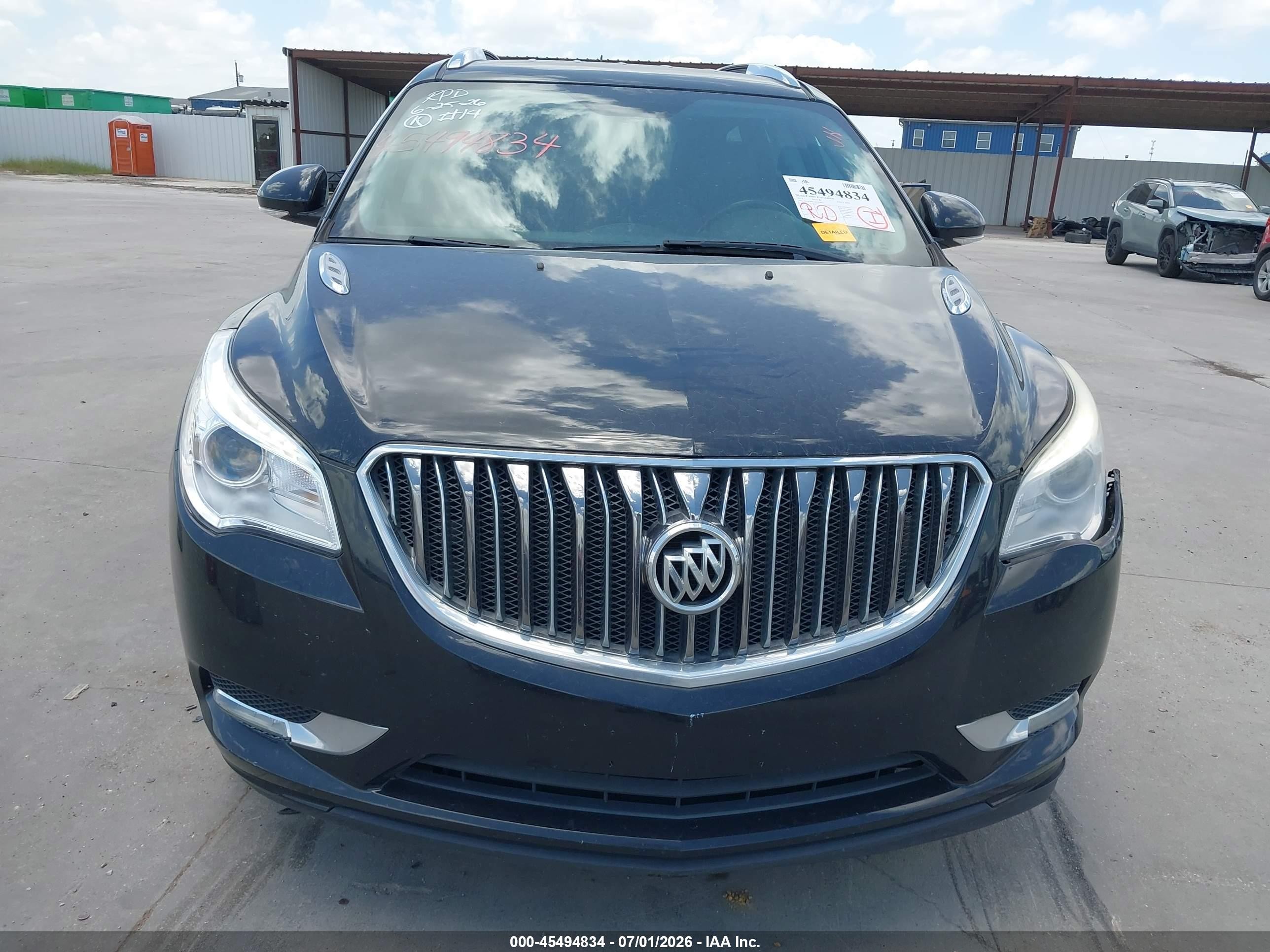 2015 Buick Enclave Leather Black vin: 5GAKRBKD8FJ118621