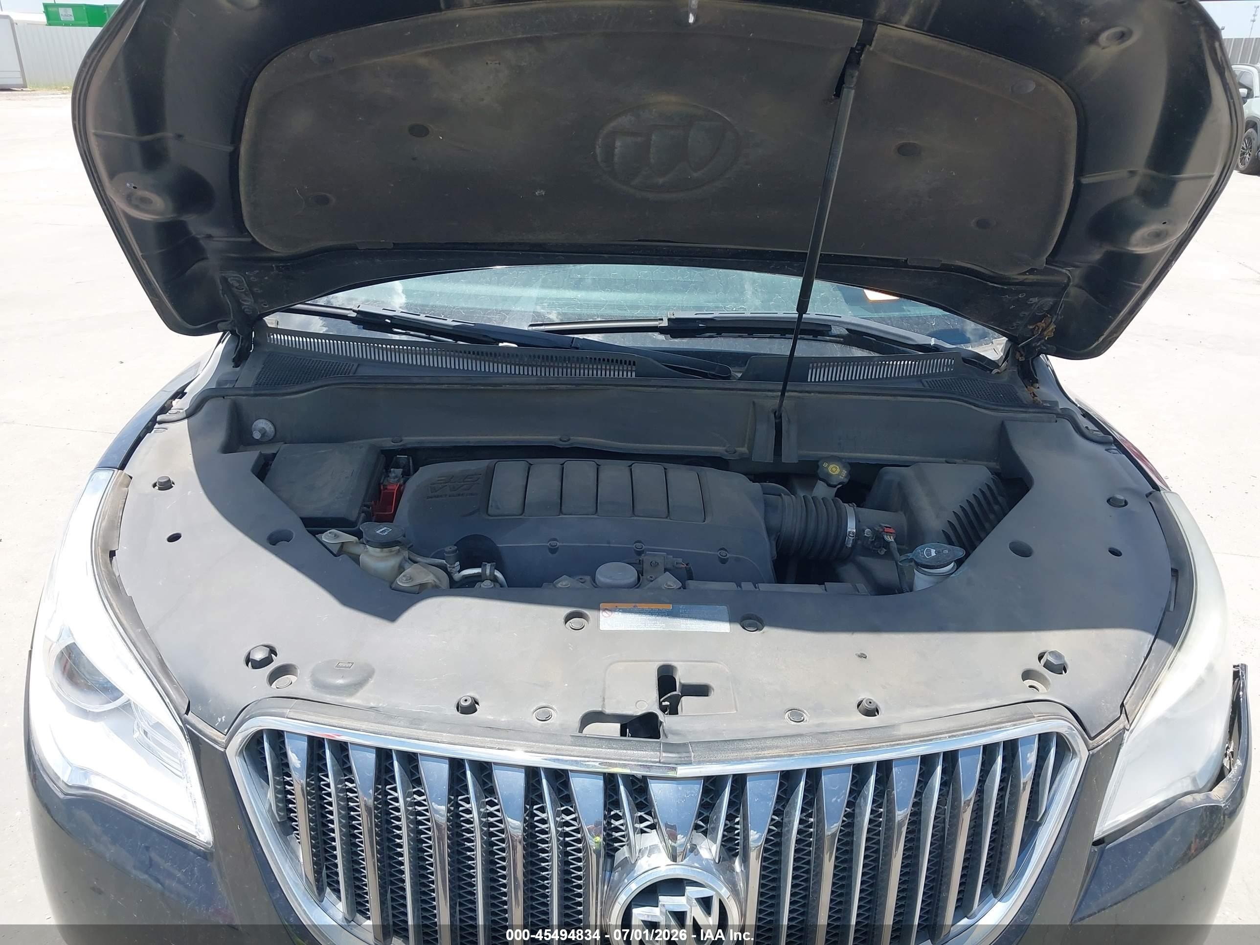 2015 Buick Enclave Leather Black vin: 5GAKRBKD8FJ118621