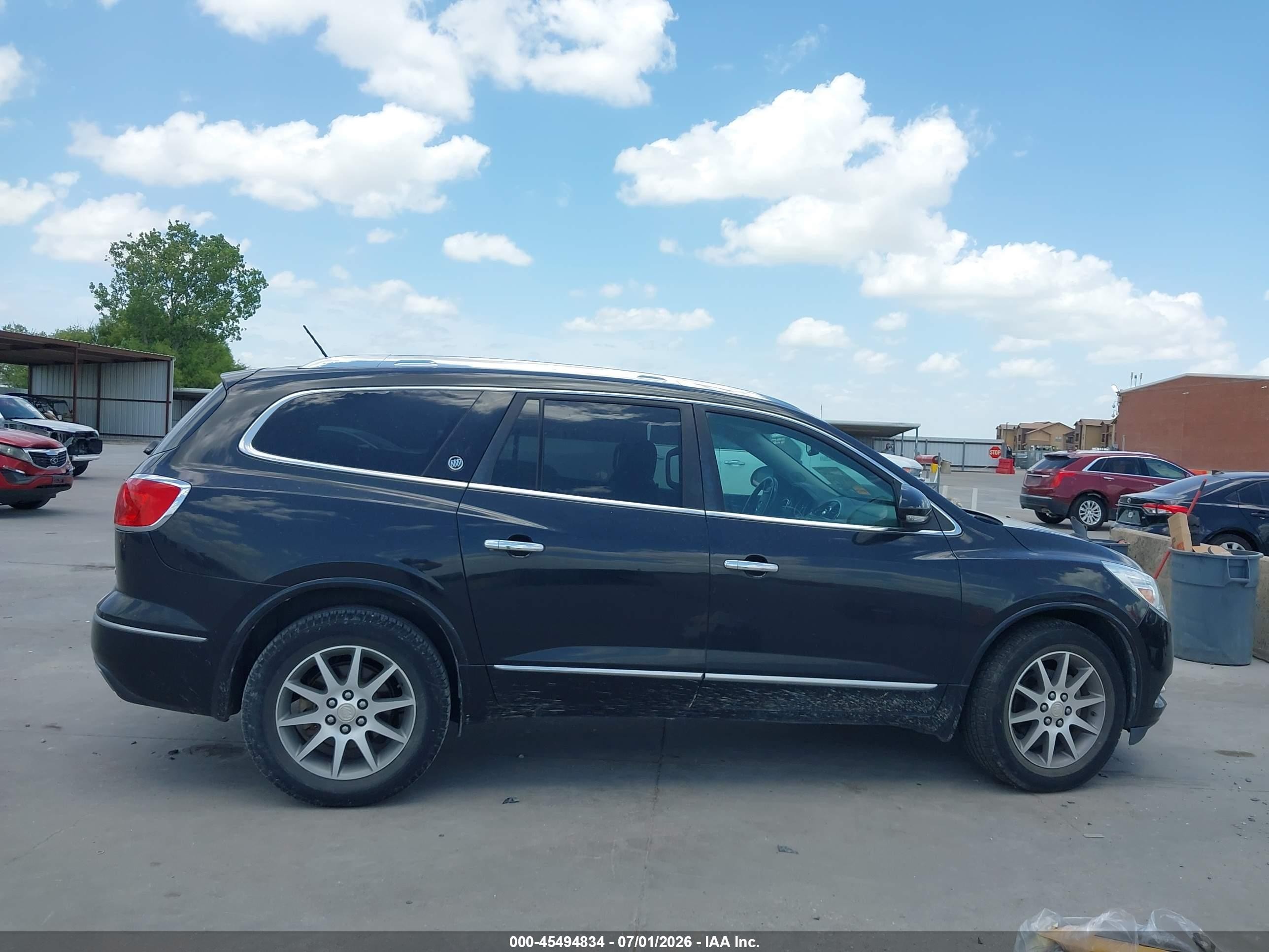 2015 Buick Enclave Leather Black vin: 5GAKRBKD8FJ118621