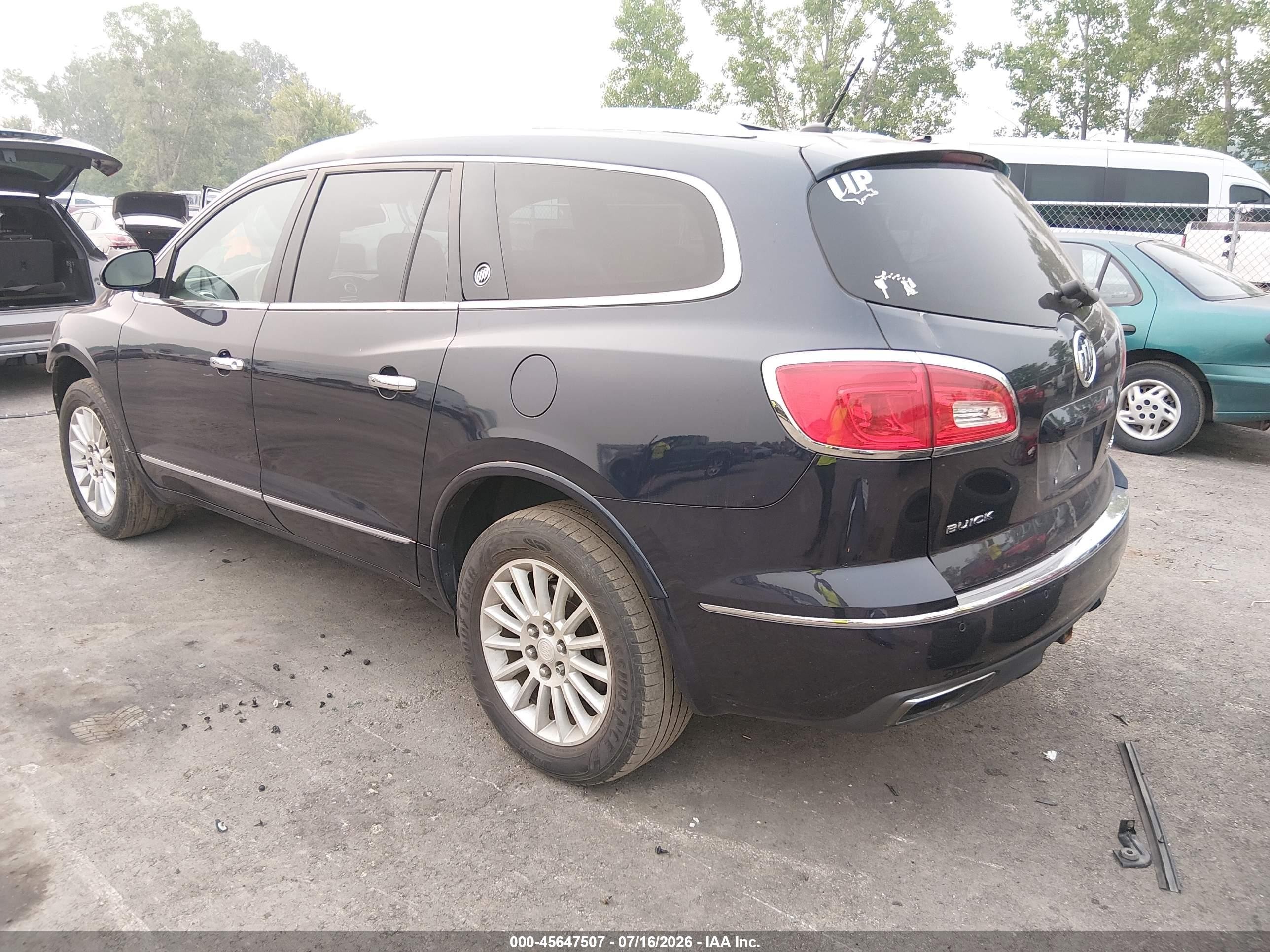 2015 Buick Enclave Leather Blue vin: 5GAKRBKD8FJ151280