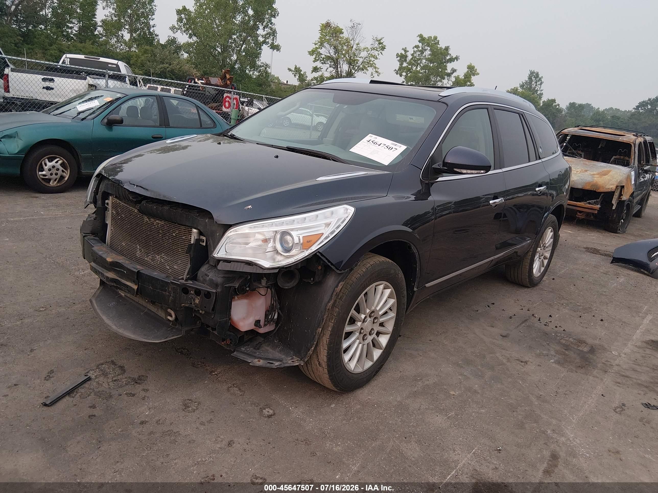 2015 Buick Enclave Leather Blue vin: 5GAKRBKD8FJ151280