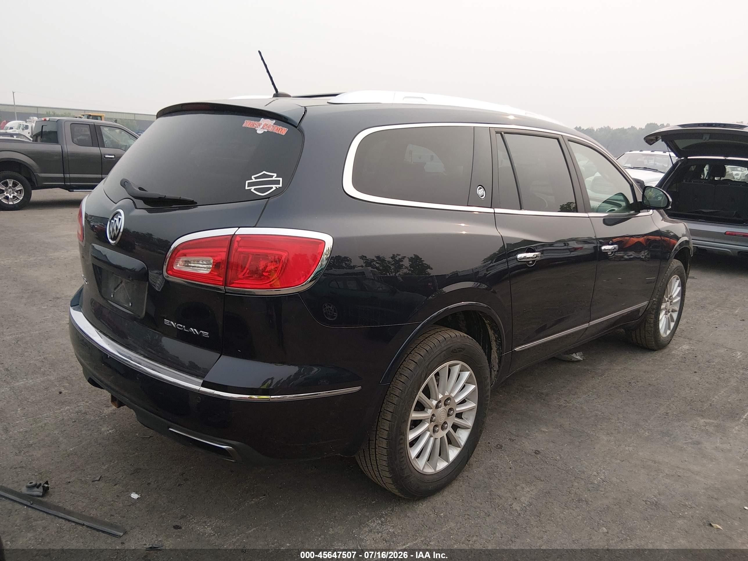 2015 Buick Enclave Leather Blue vin: 5GAKRBKD8FJ151280