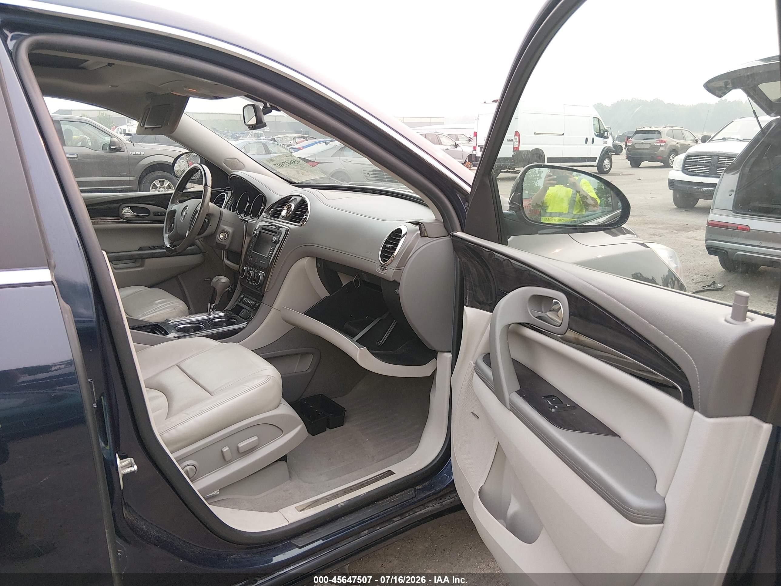 2015 Buick Enclave Leather Blue vin: 5GAKRBKD8FJ151280