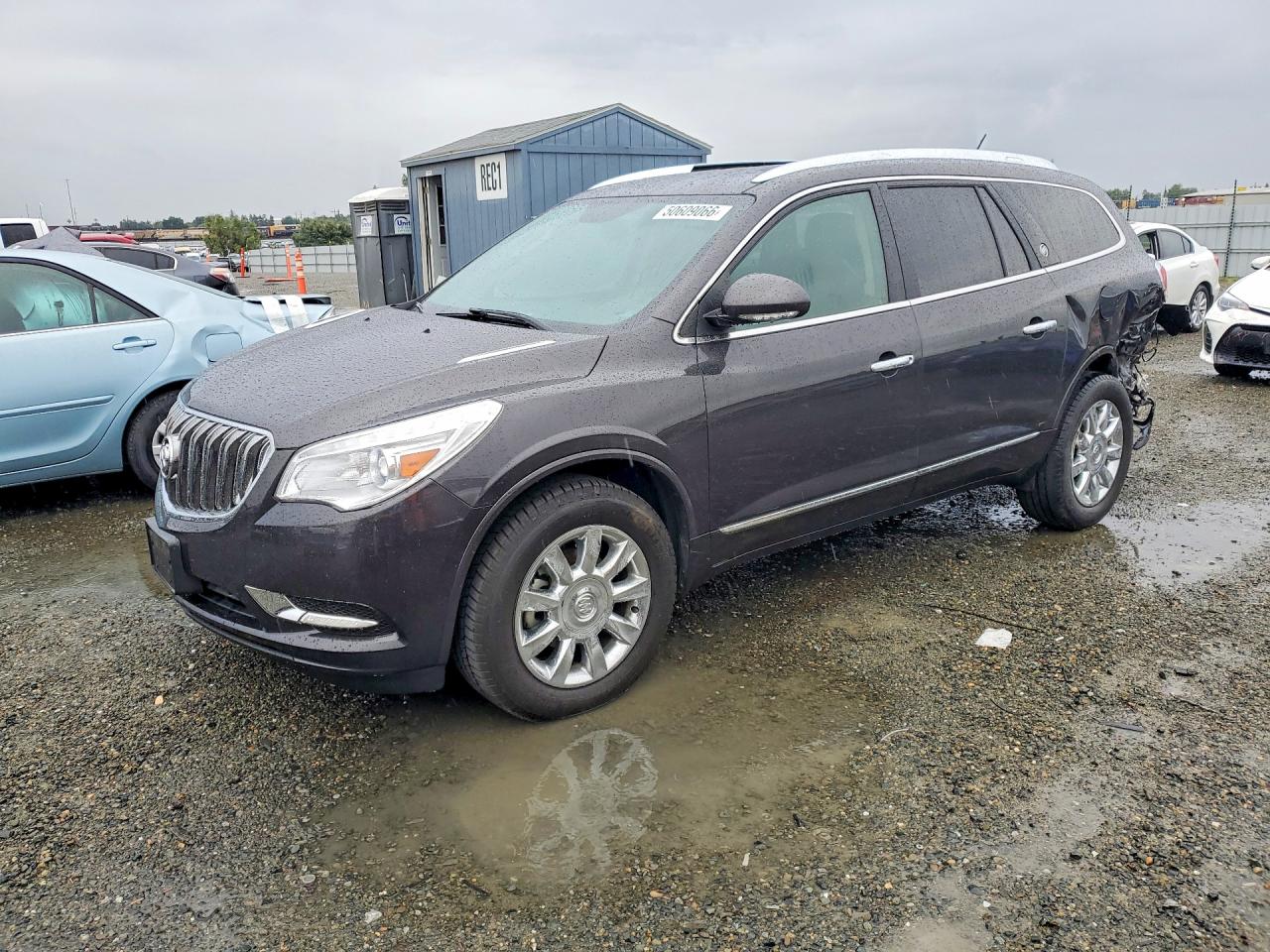 2015 Buick Enclave Black vin: 5GAKRBKD8FJ236667