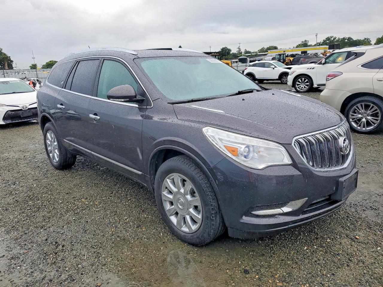 2015 Buick Enclave Black vin: 5GAKRBKD8FJ236667