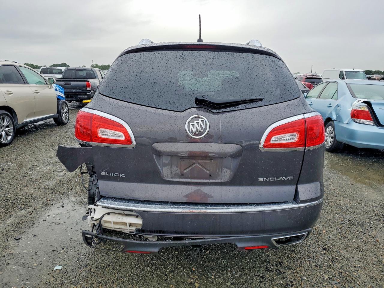 2015 Buick Enclave Black vin: 5GAKRBKD8FJ236667