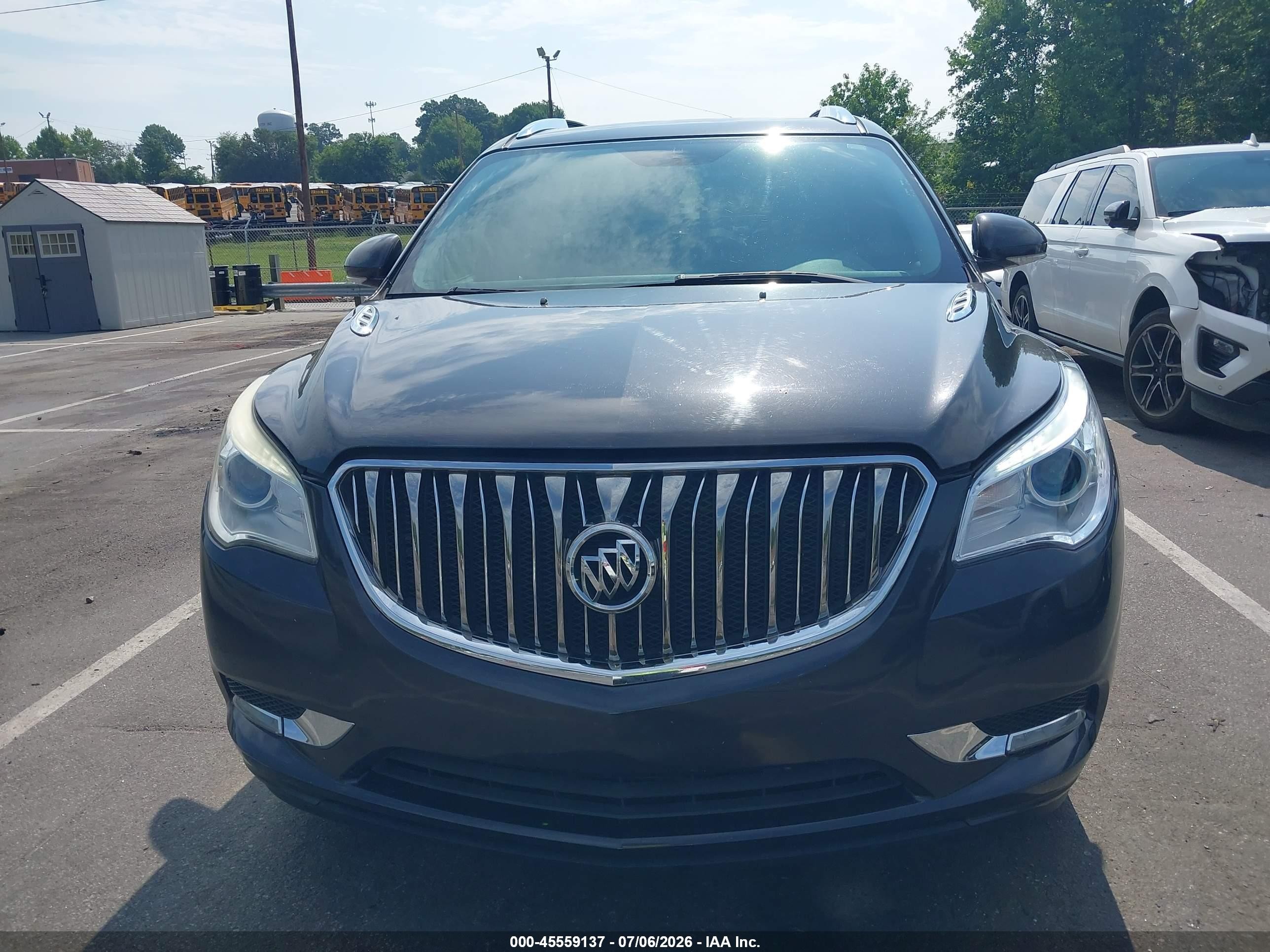 2015 Buick Enclave Leather Gray vin: 5GAKRBKD8FJ255316