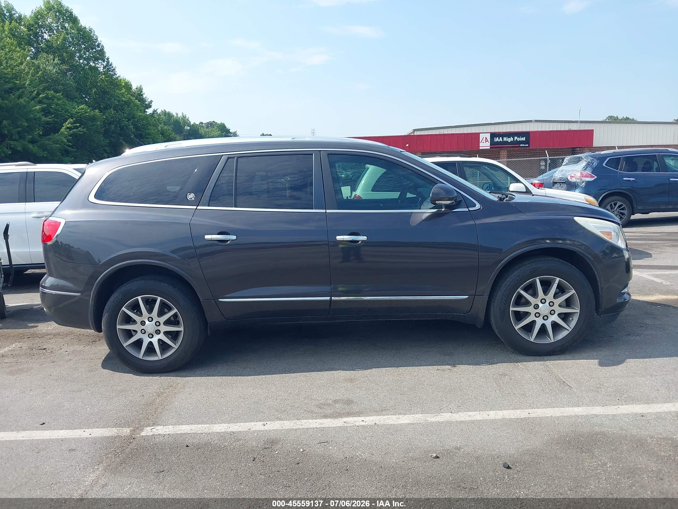 2015 Buick Enclave Leather Gray vin: 5GAKRBKD8FJ255316