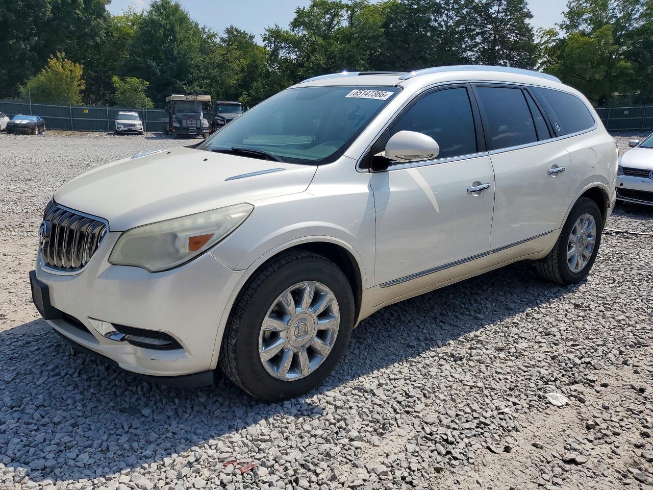 2015 Buick Enclave Cream vin: 5GAKRBKD8FJ266025