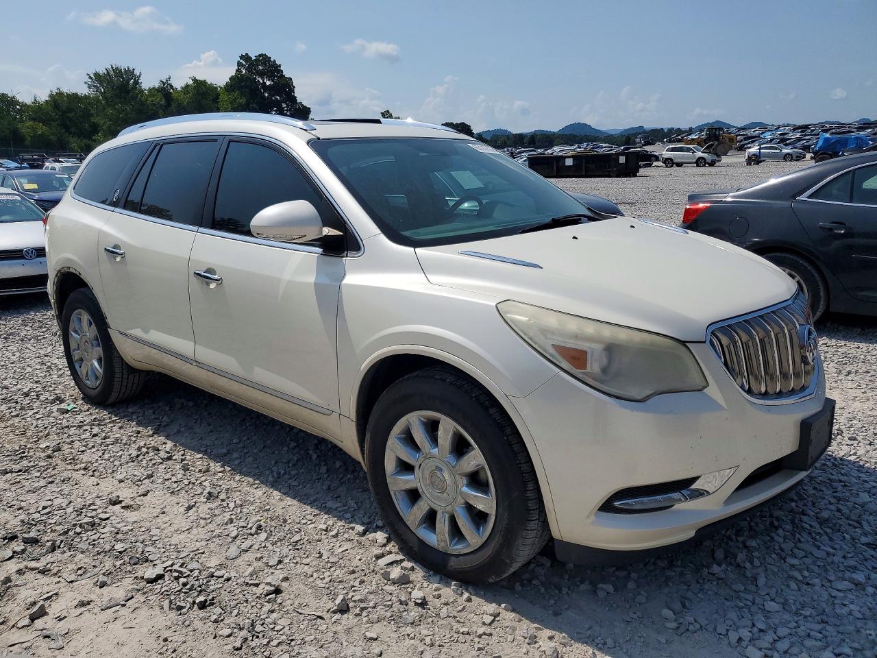 2015 Buick Enclave Cream vin: 5GAKRBKD8FJ266025