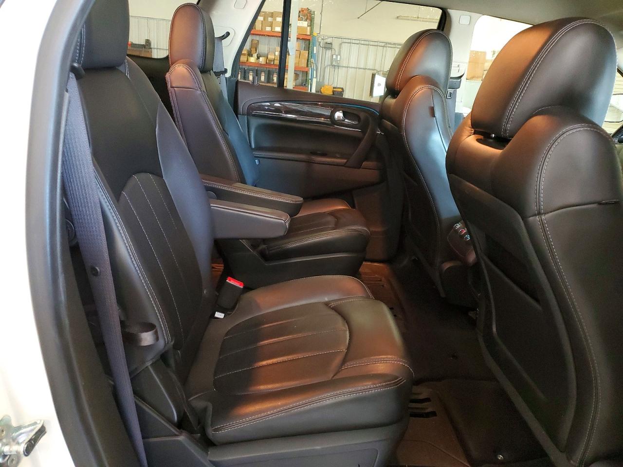 2015 Buick Enclave White vin: 5GAKRBKD8FJ276585