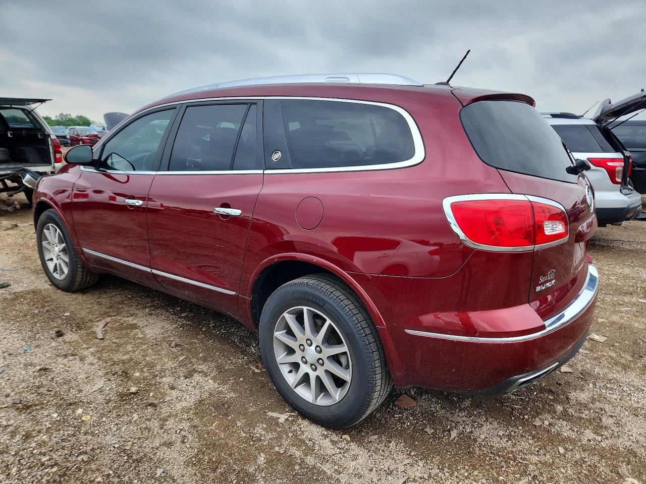 2015 Buick Enclave Burgundy vin: 5GAKRBKD8FJ289885