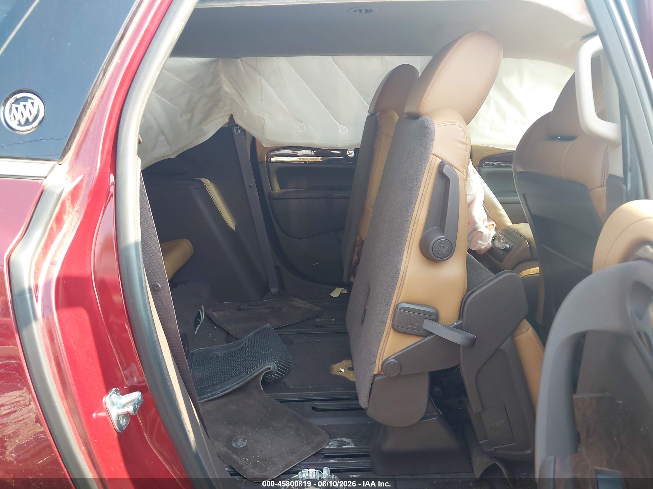2015 Buick Enclave Leather Burgundy vin: 5GAKRBKD8FJ370725