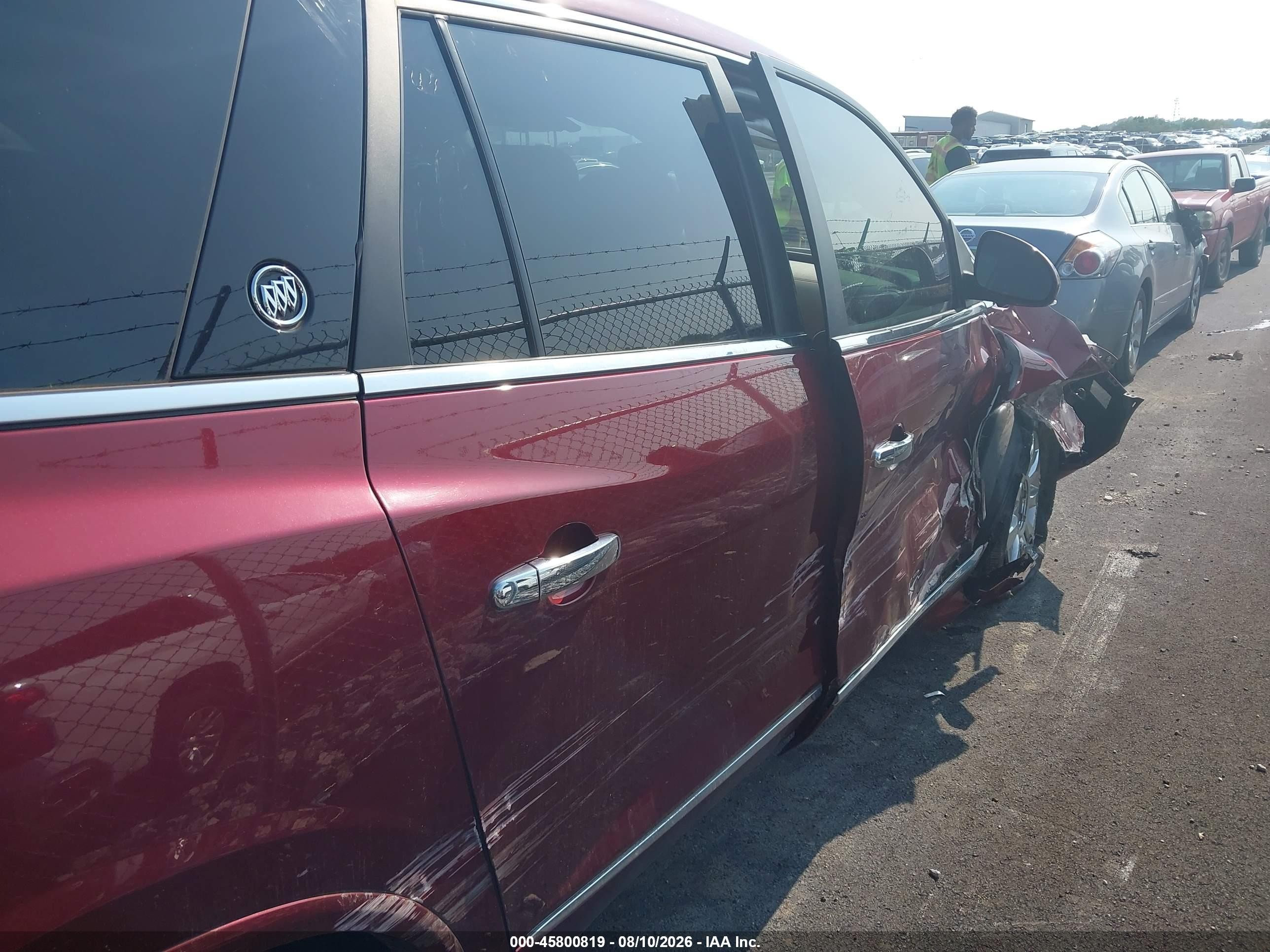 2015 Buick Enclave Leather Burgundy vin: 5GAKRBKD8FJ370725
