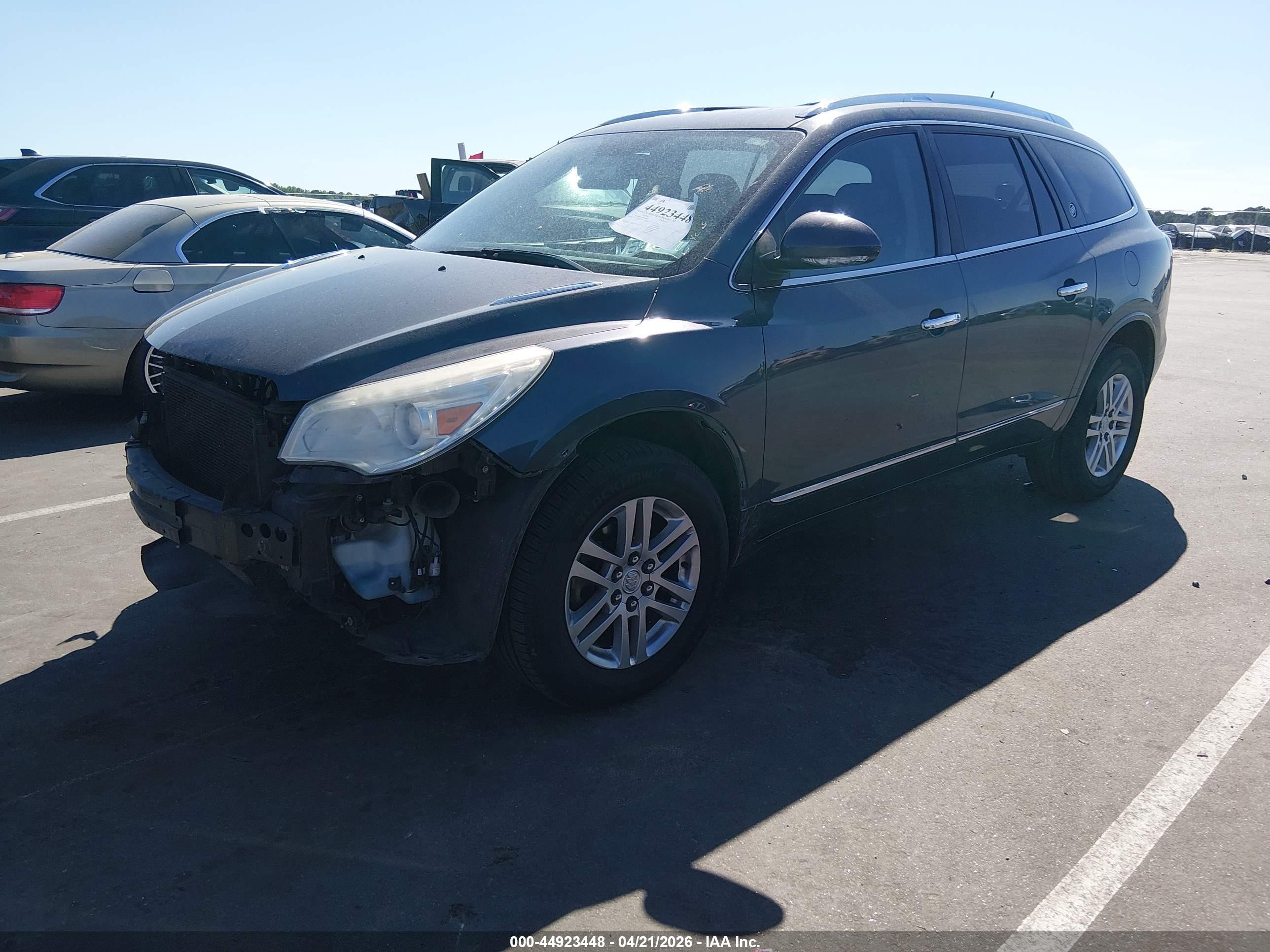 2013 Buick Enclave Convenience Gray vin: 5GAKRBKD9DJ196886