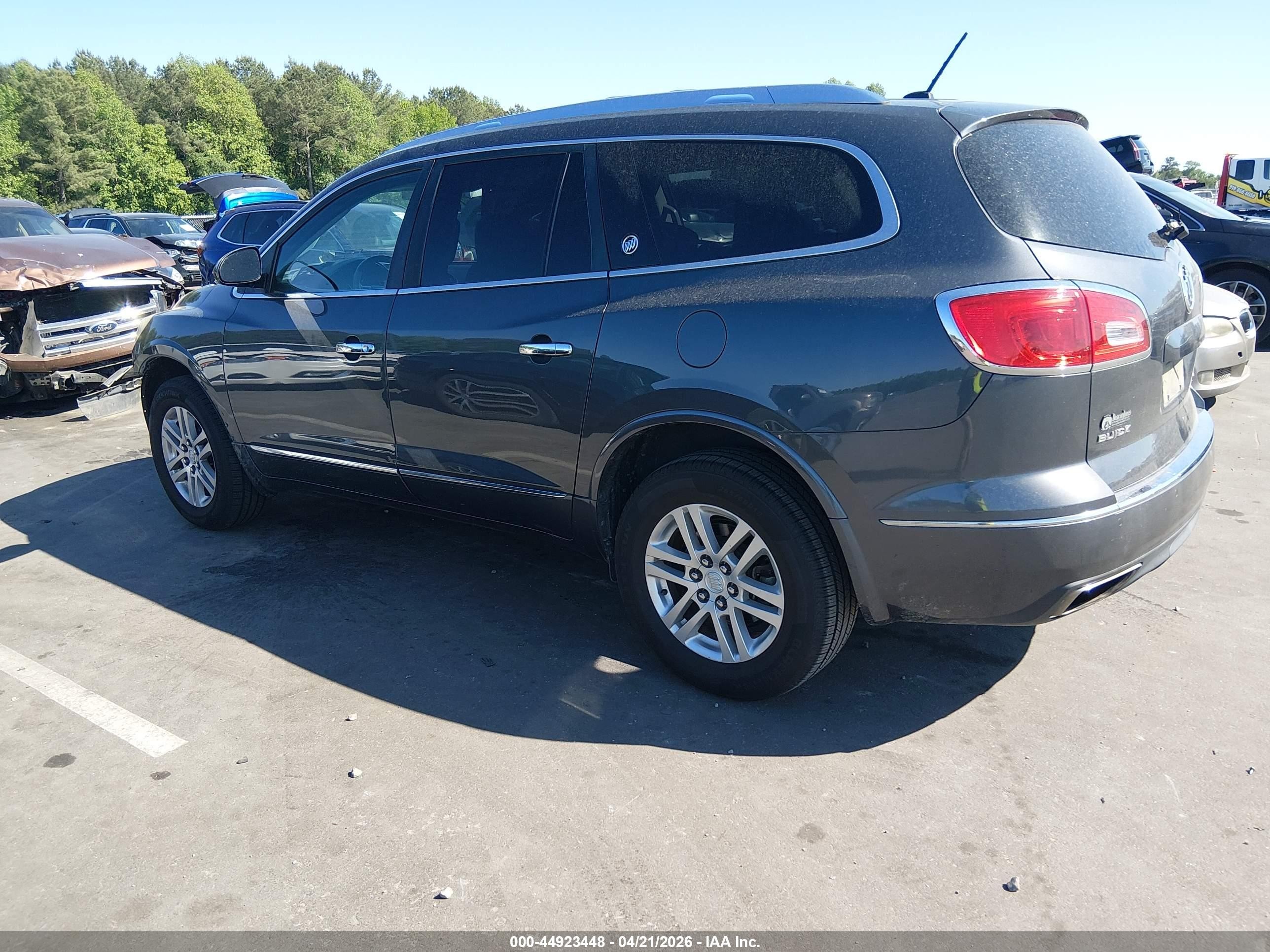 2013 Buick Enclave Convenience Gray vin: 5GAKRBKD9DJ196886