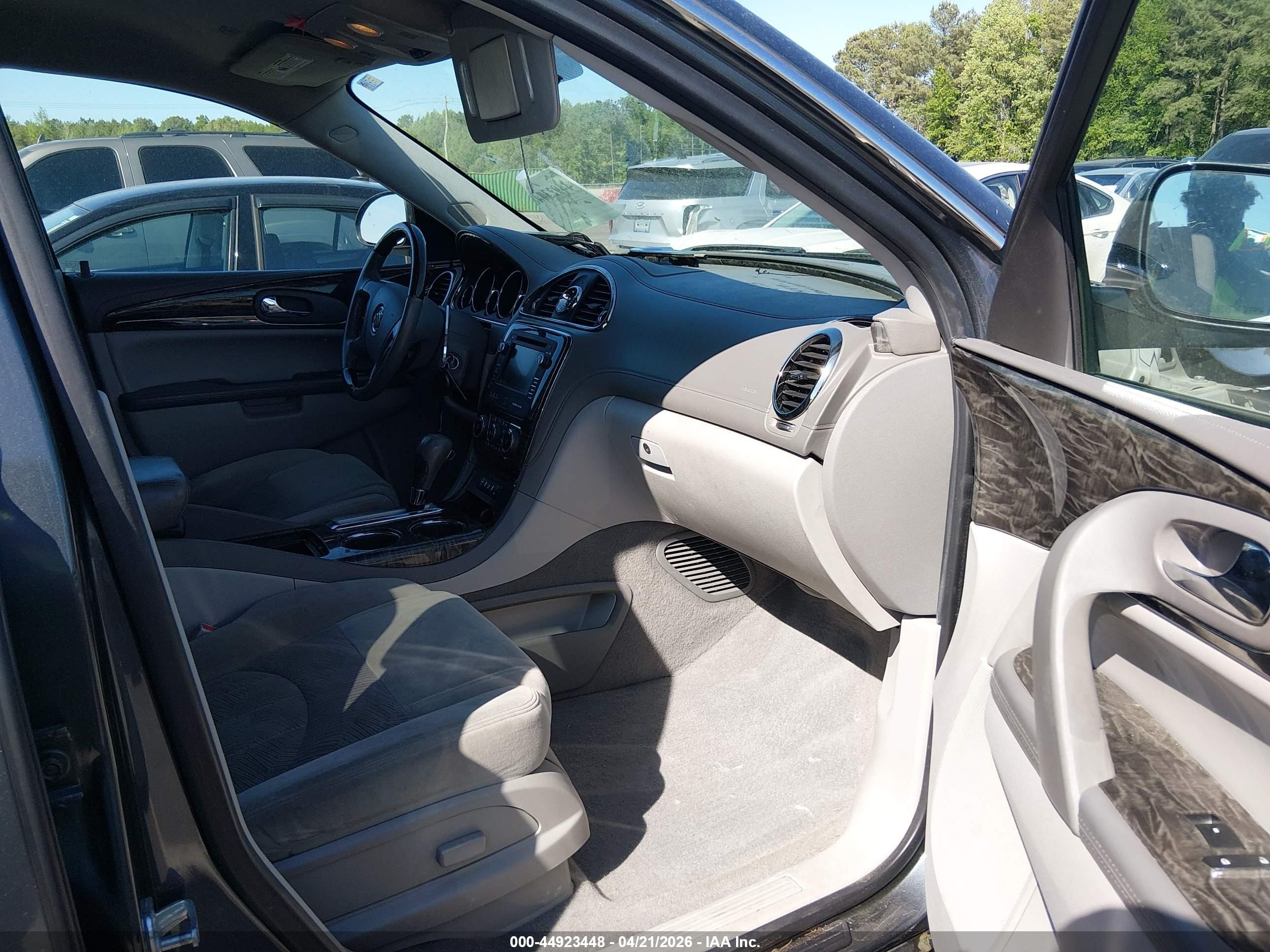 2013 Buick Enclave Convenience Gray vin: 5GAKRBKD9DJ196886