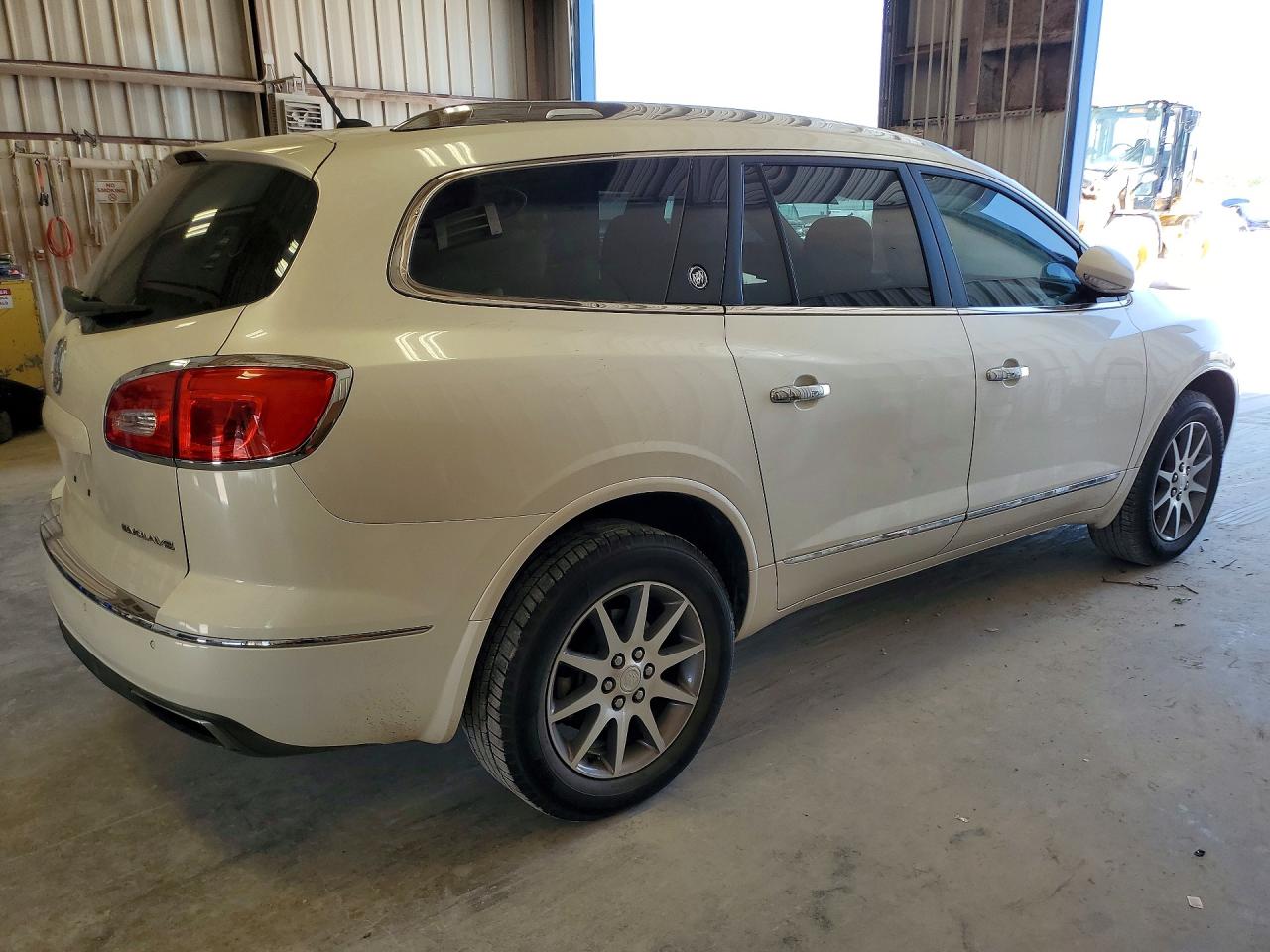 2014 Buick Enclave Белый vin: 5GAKRBKD9EJ110784