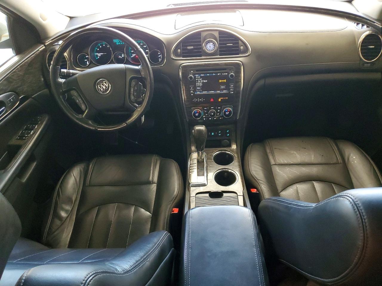 2014 Buick Enclave Белый vin: 5GAKRBKD9EJ110784