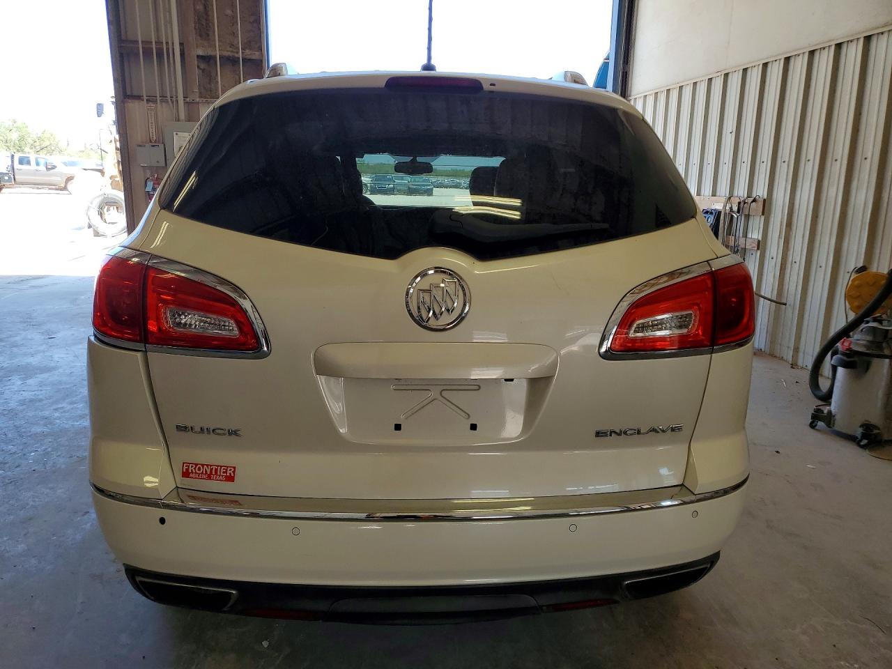 2014 Buick Enclave Белый vin: 5GAKRBKD9EJ110784