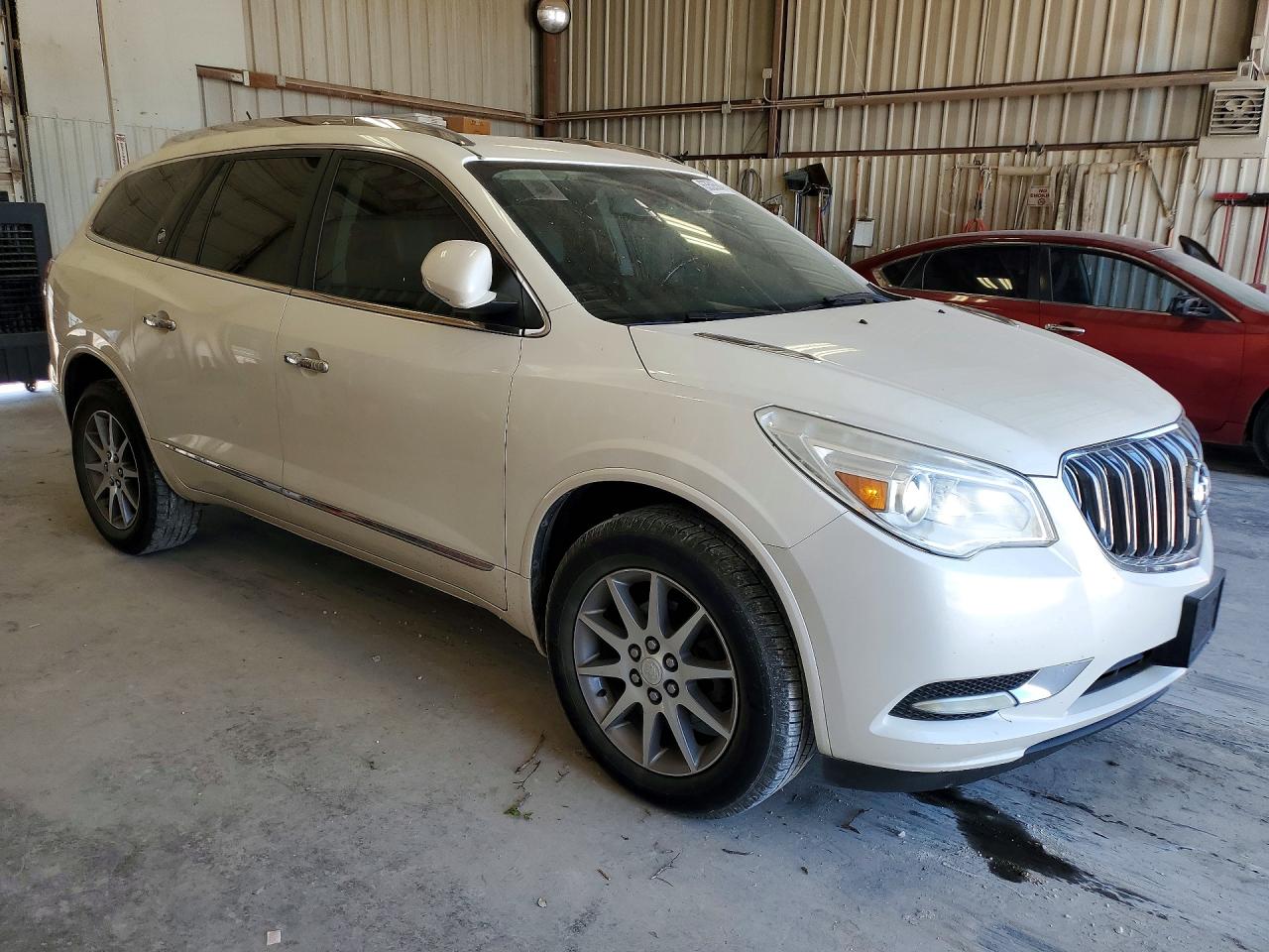 2014 Buick Enclave Белый vin: 5GAKRBKD9EJ110784