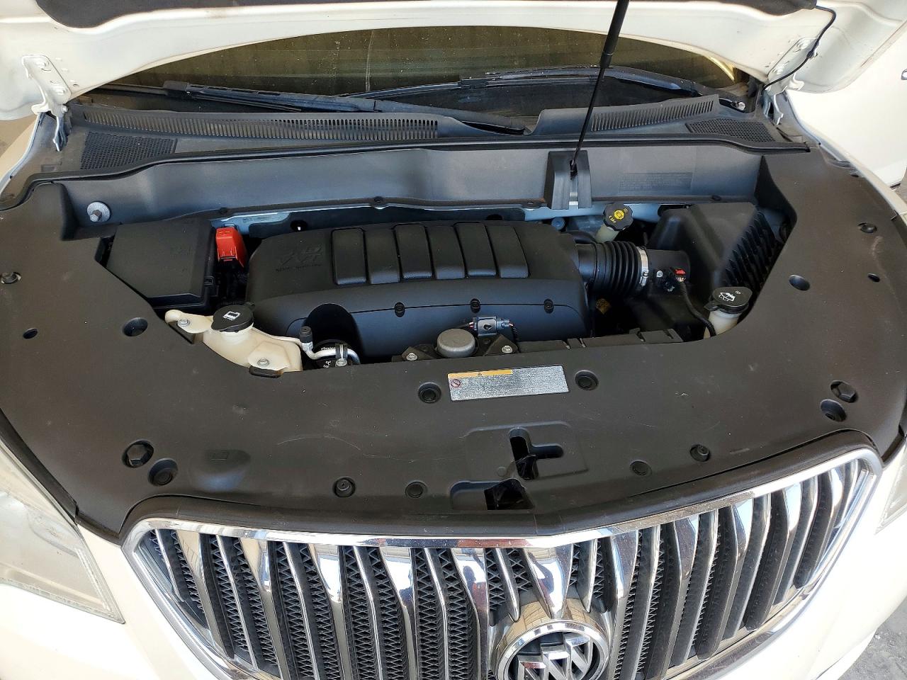 2014 Buick Enclave Белый vin: 5GAKRBKD9EJ110784
