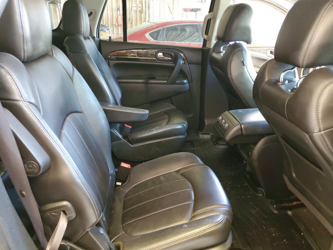 2014 Buick Enclave Белый vin: 5GAKRBKD9EJ110784