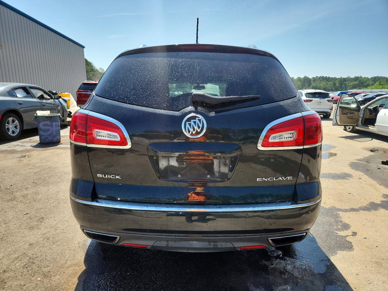 2014 Buick Enclave Black vin: 5GAKRBKD9EJ206785