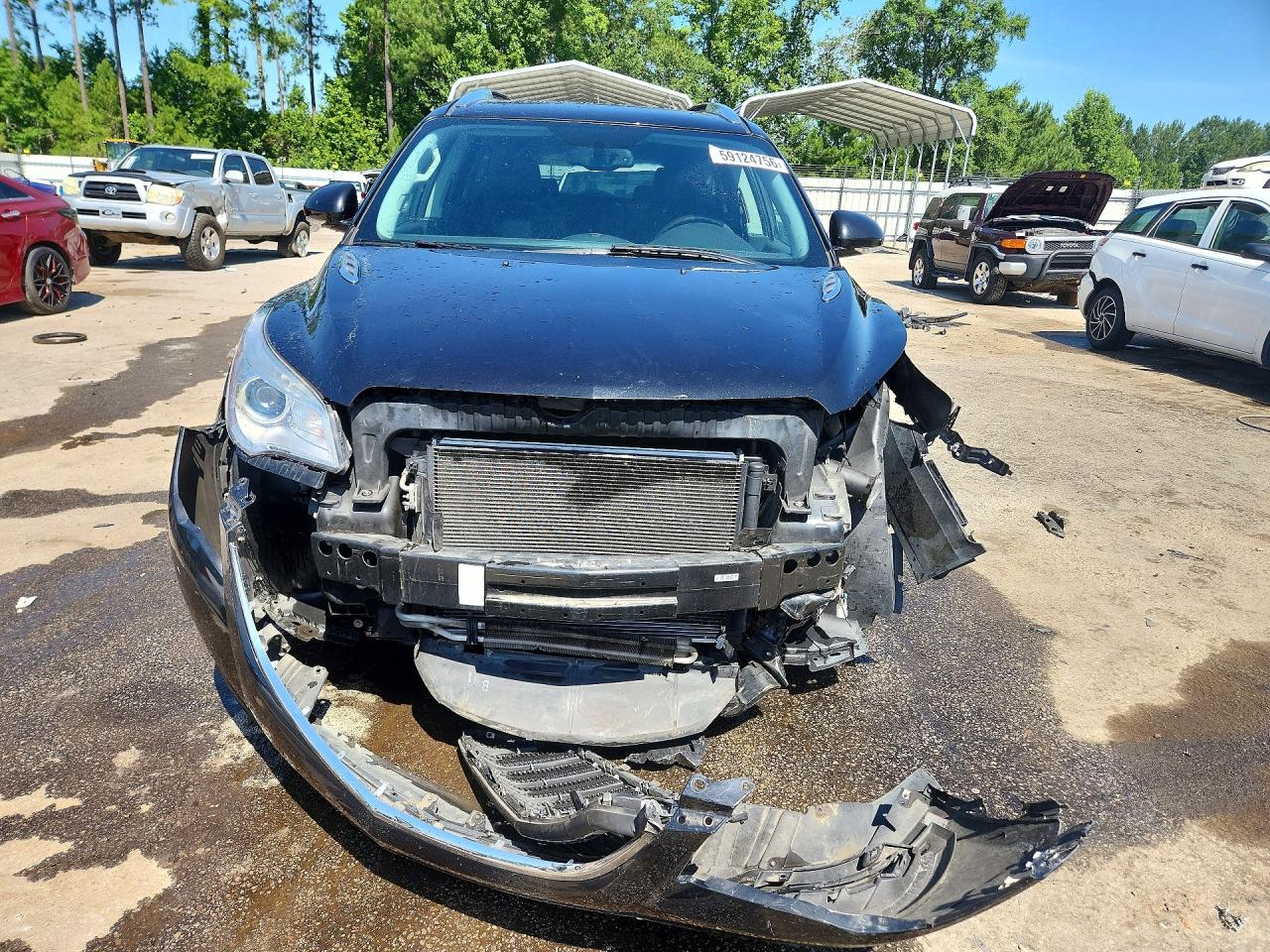 2014 Buick Enclave Black vin: 5GAKRBKD9EJ206785