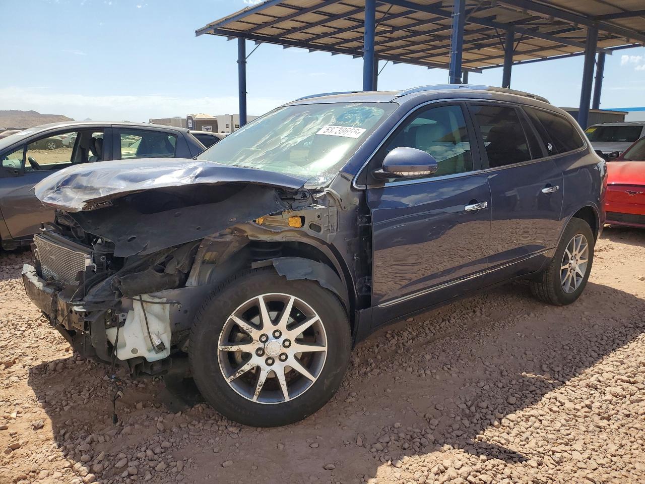 2014 Buick Enclave Blue vin: 5GAKRBKD9EJ253637