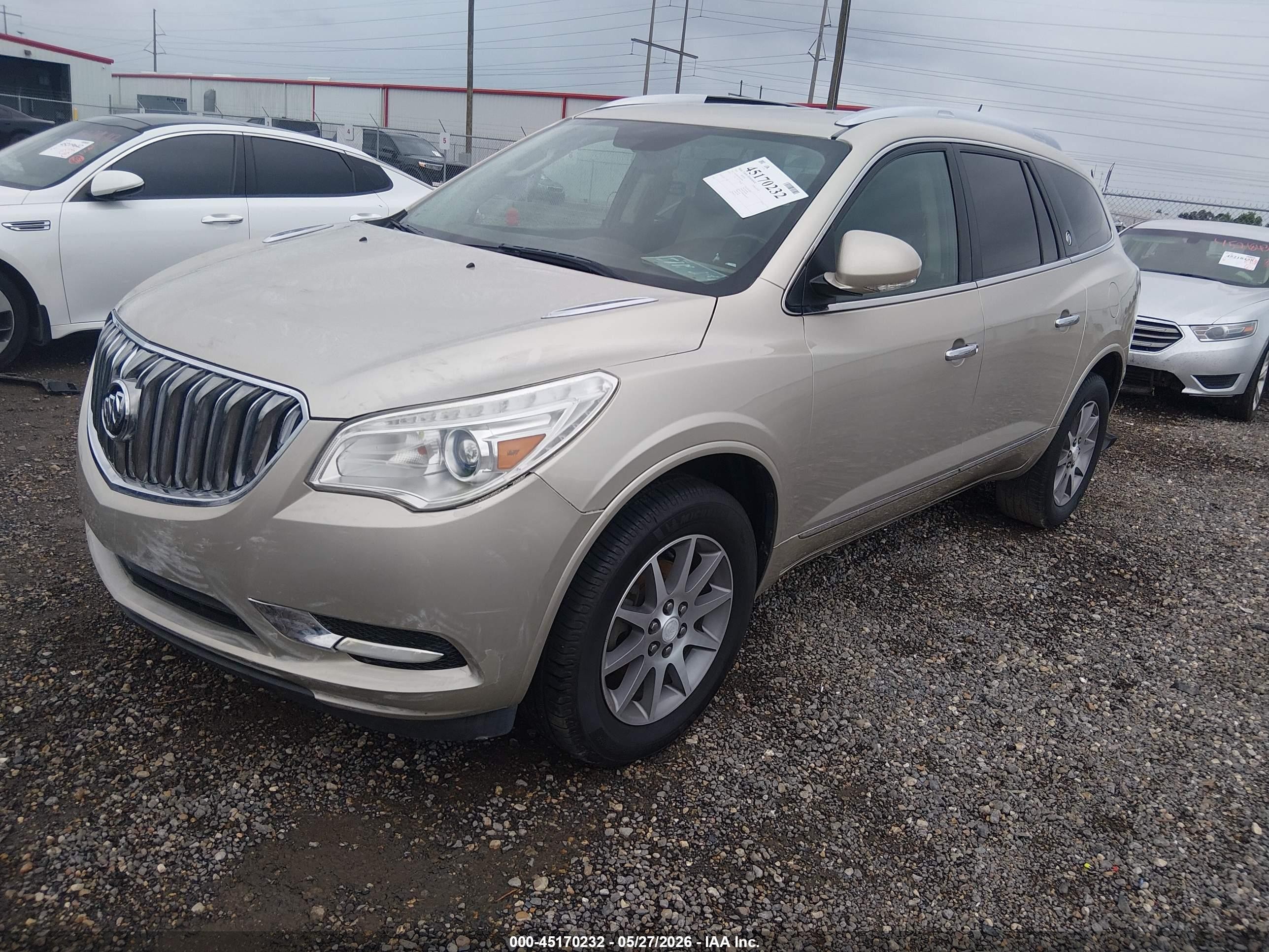 2014 Buick Enclave Leather Gold vin: 5GAKRBKD9EJ285990