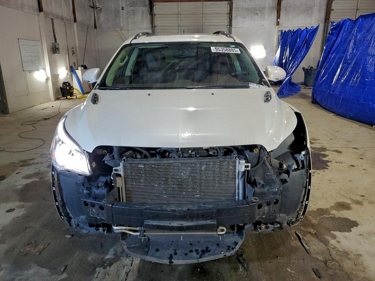 2014 Buick Enclave Белый vin: 5GAKRBKD9EJ376158
